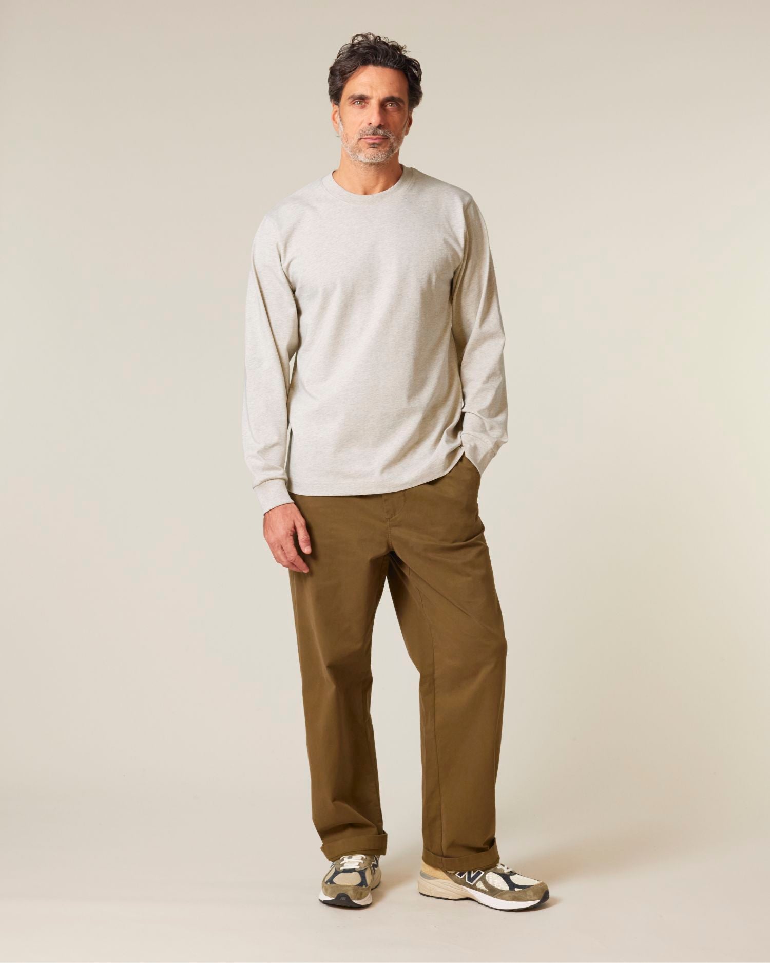 Heavyweight Organic Long Sleeve Tee | Freestyler Long Sleeve SATU023