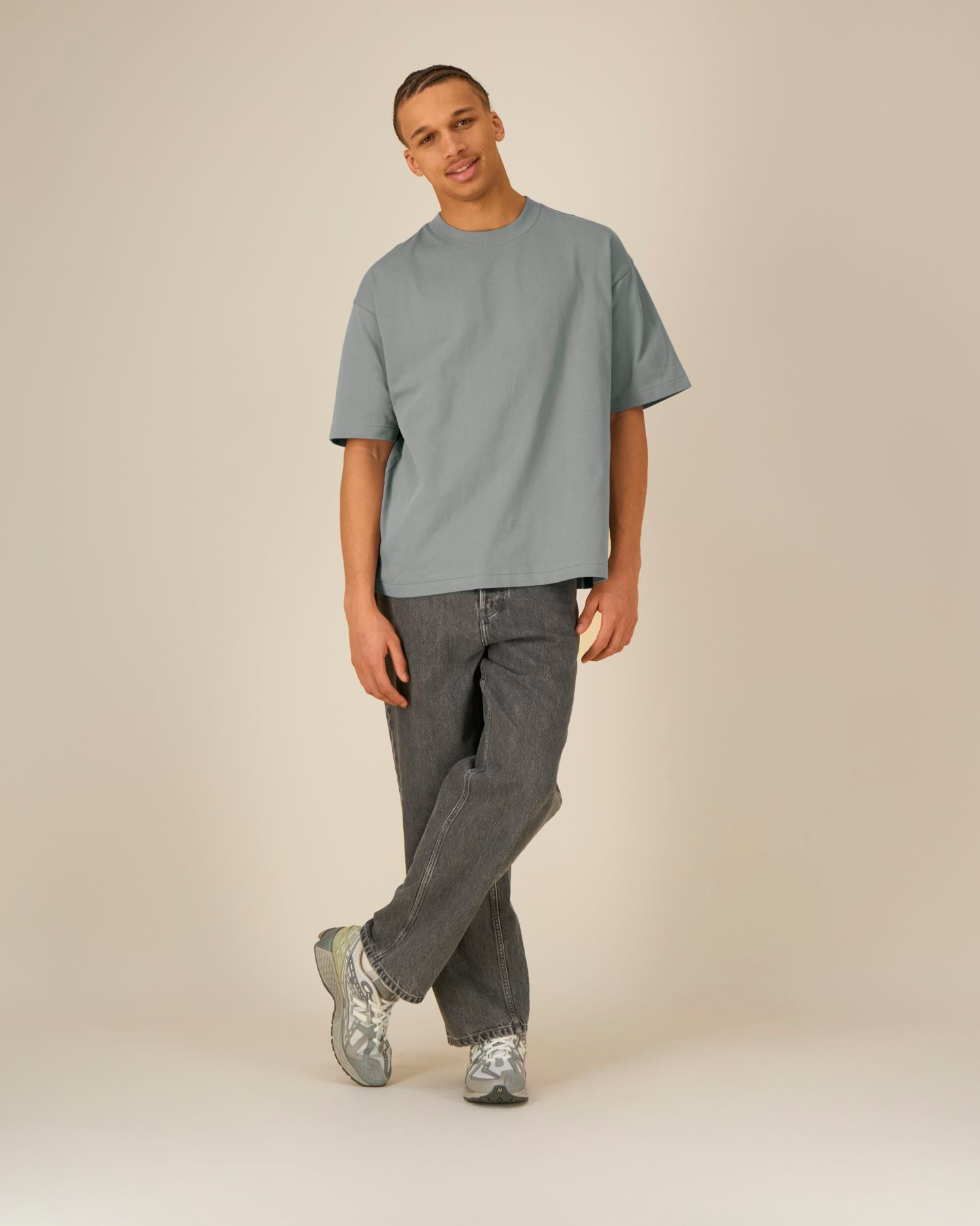 Oversized Boxy Heavyweight T-Shirt | Asher SATU039