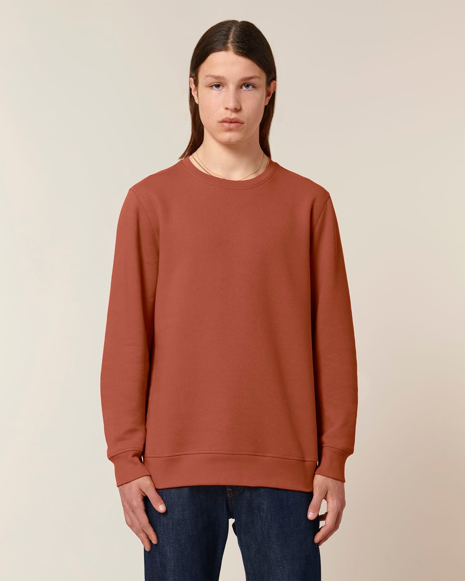 Midweight Organic Crewneck Sweatshirt | Roller SASU010