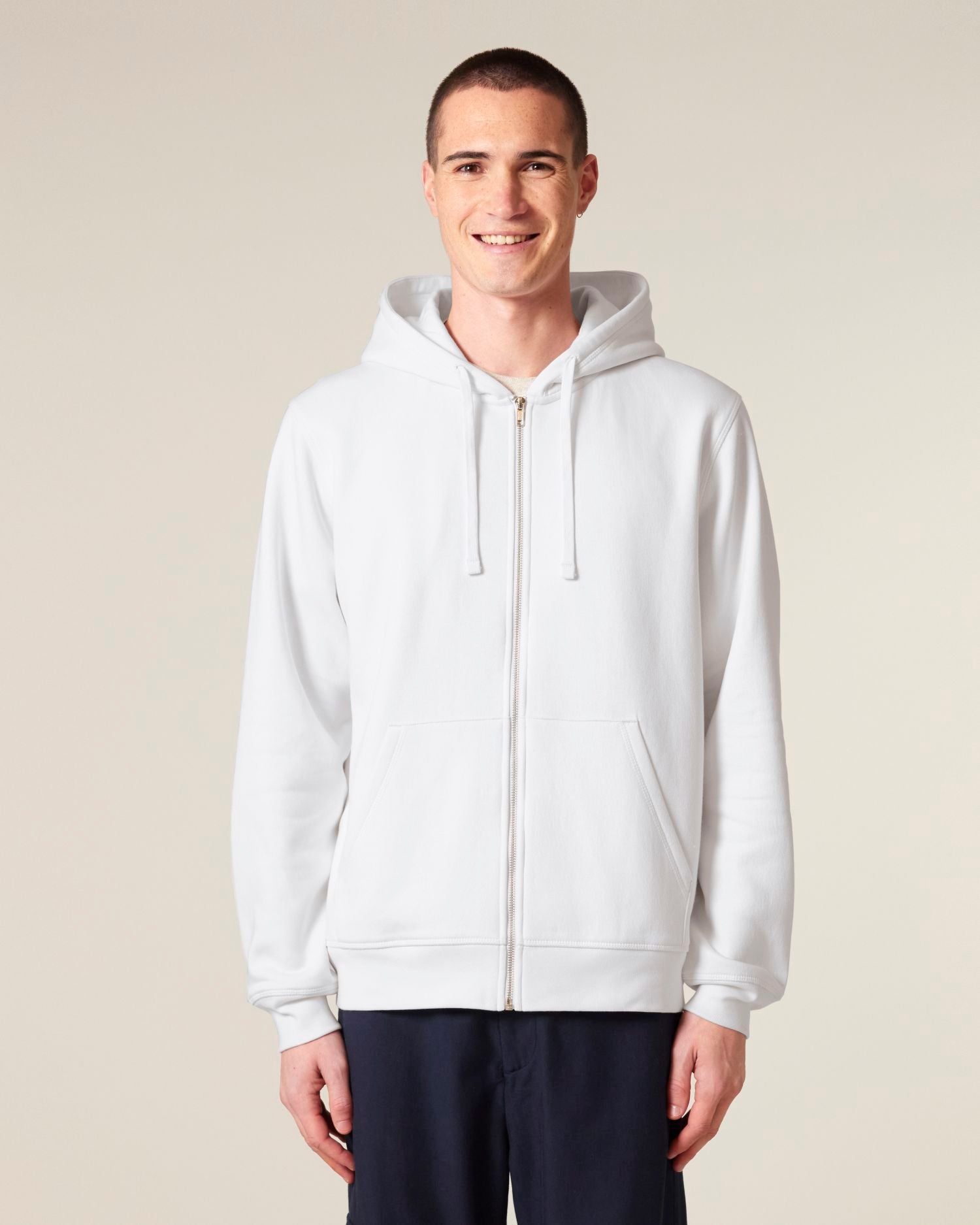 Midweight Organic Zip-Up Hoodie | Mixer SASU011
