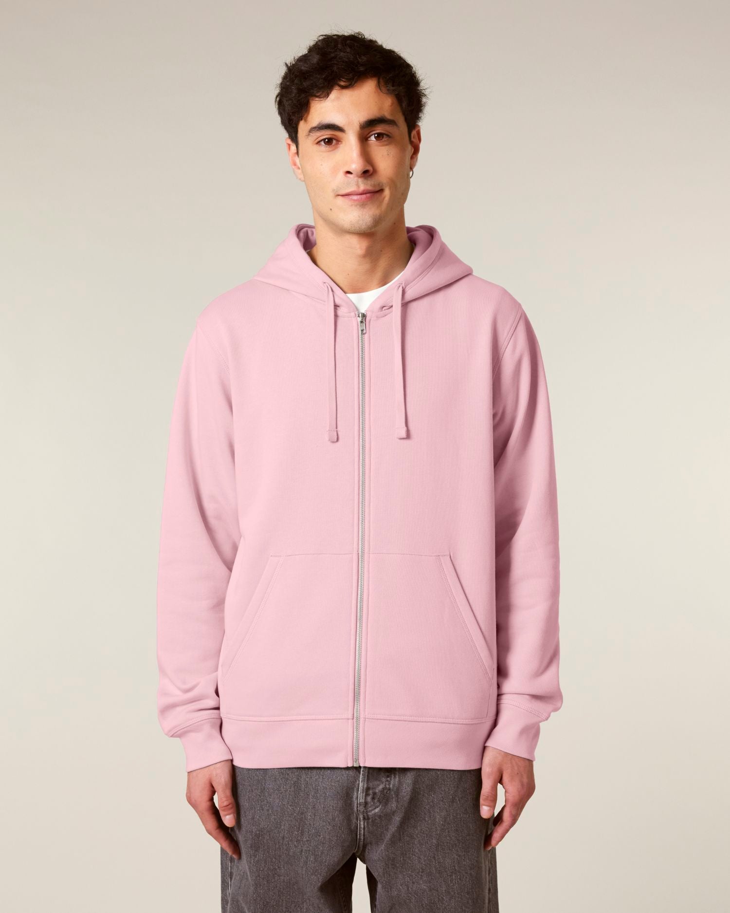 Midweight Organic Zip-Up Hoodie | Mixer SASU011