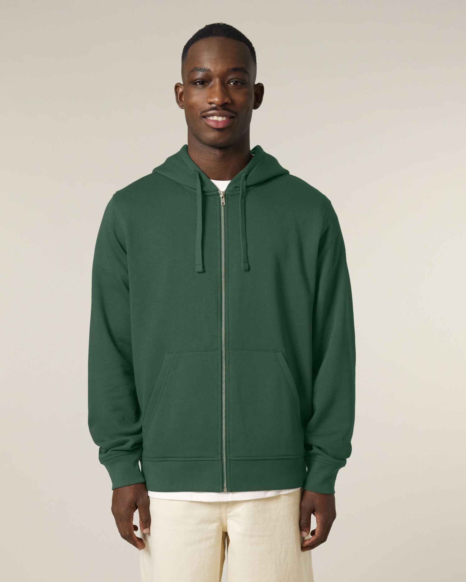 Midweight Organic Zip-Up Hoodie | Mixer SASU011