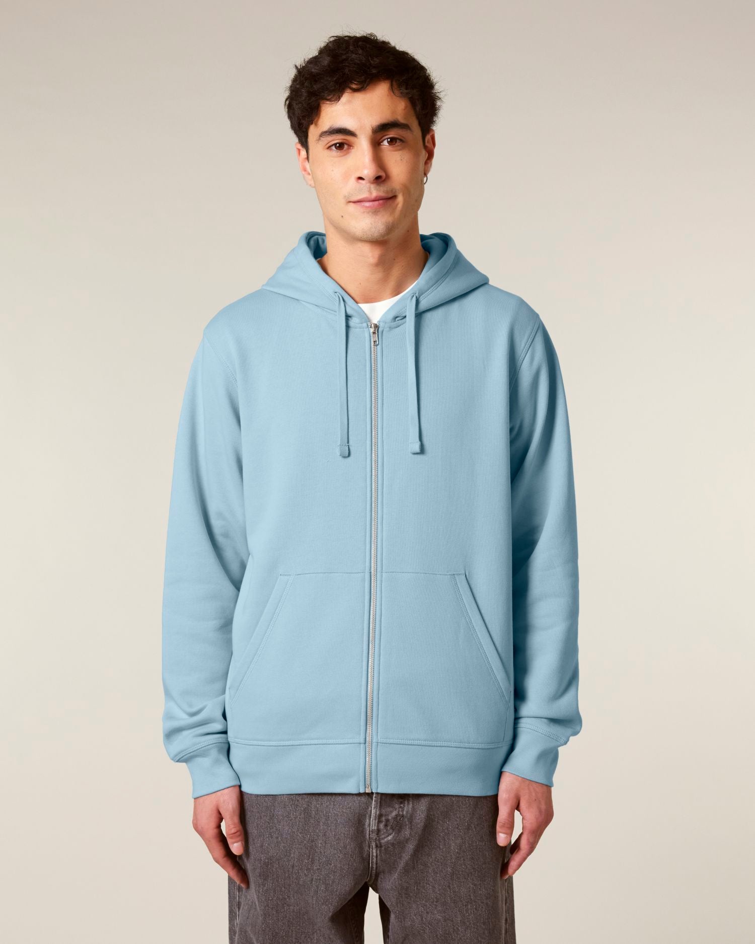 Midweight Organic Zip-Up Hoodie | Mixer SASU011