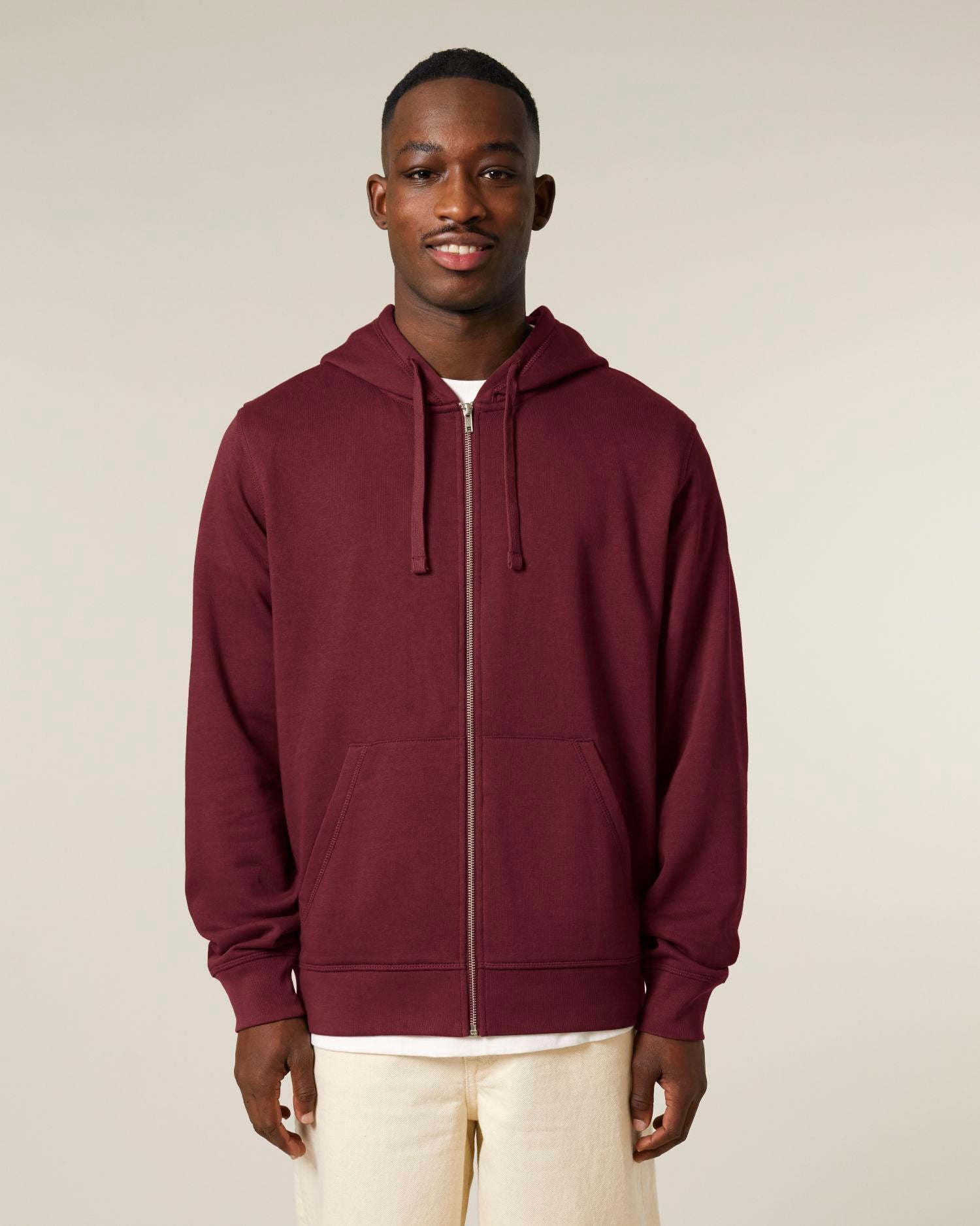 Midweight Organic Zip-Up Hoodie | Mixer SASU011