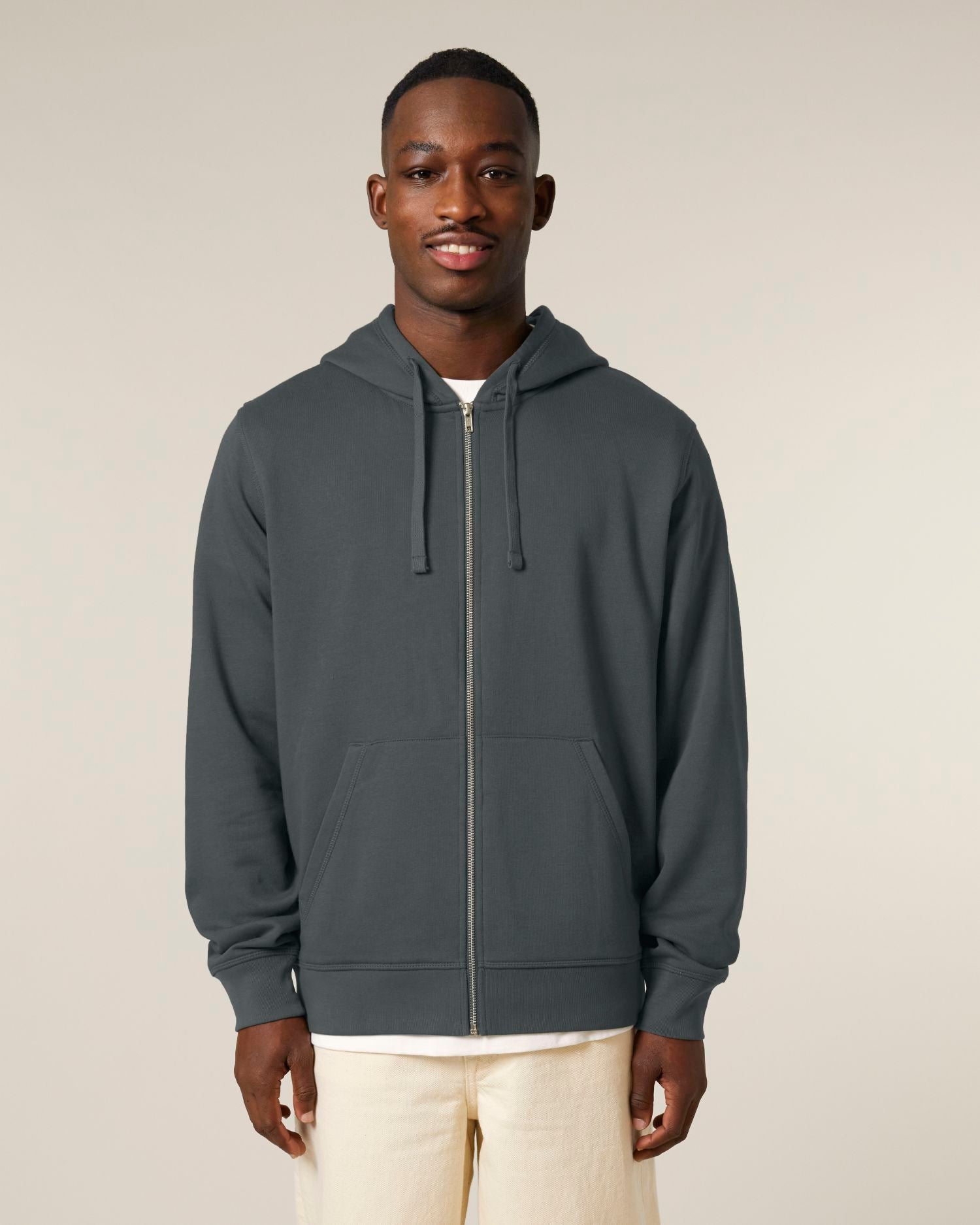 Midweight Organic Zip-Up Hoodie | Mixer SASU011