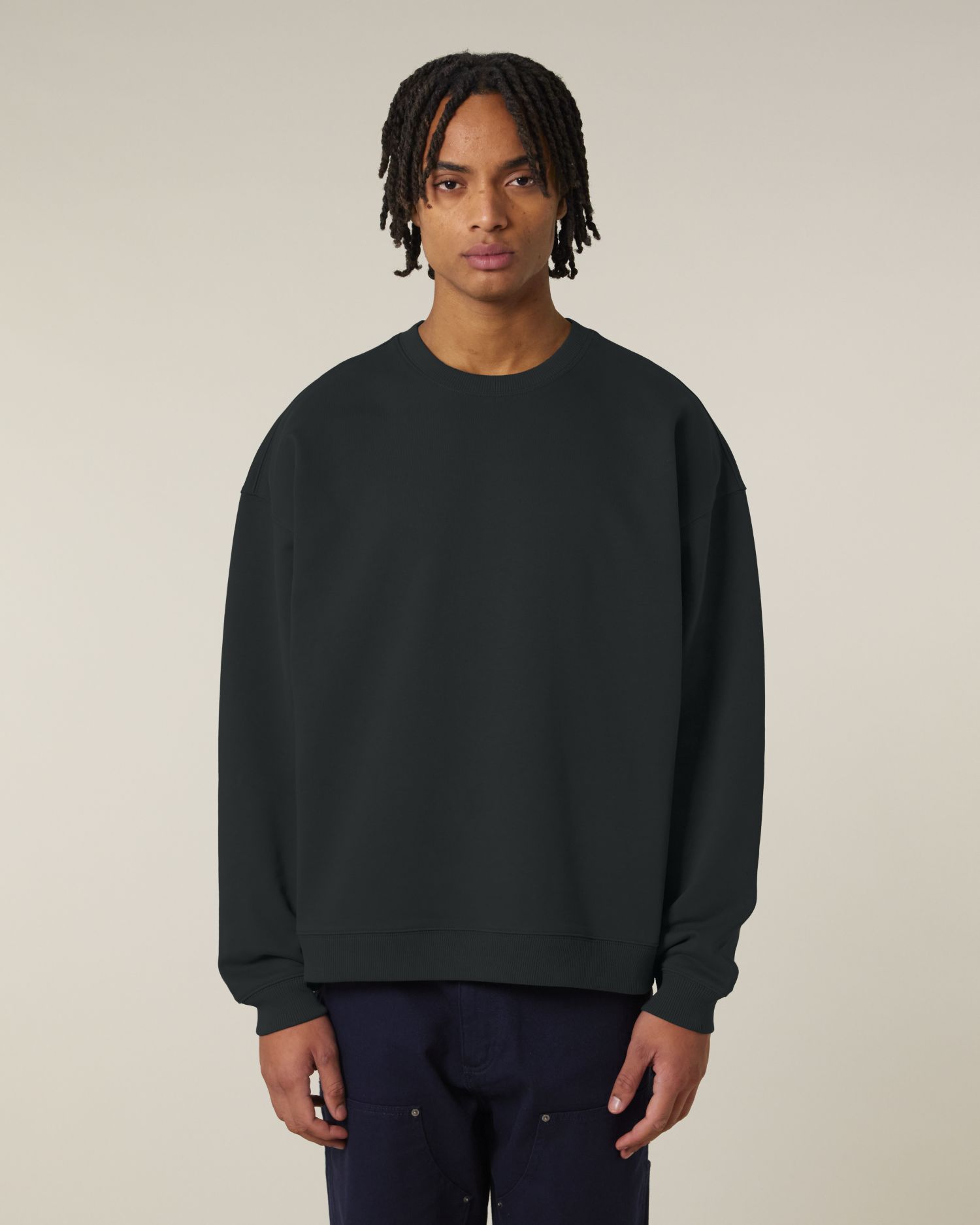 Oversized Organic Crewneck Sweatshirt | Radder 2.0 SASU025