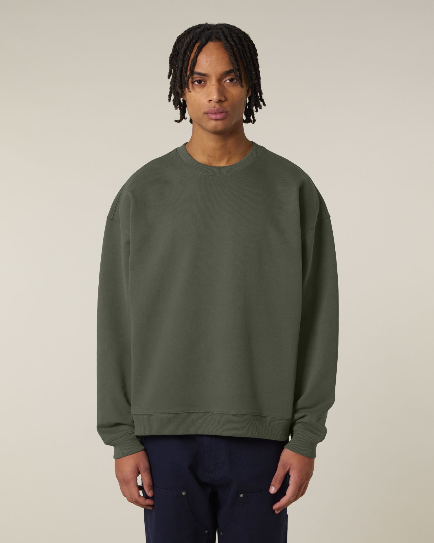 Oversized Organic Crewneck Sweatshirt | Radder 2.0 SASU025