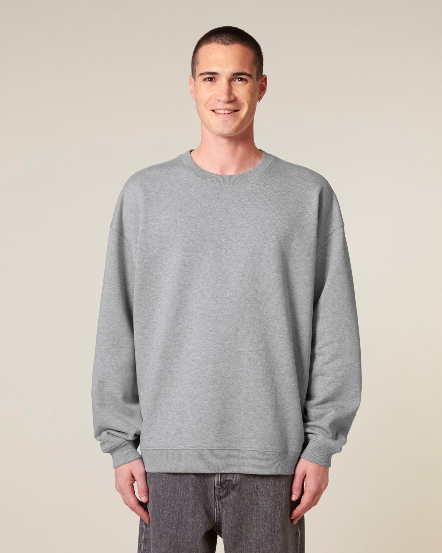 Oversized Organic Crewneck Sweatshirt | Radder 2.0 SASU025