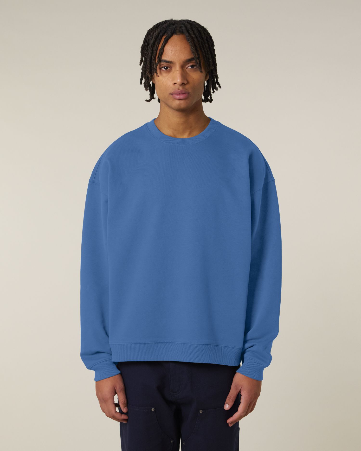 Oversized Organic Crewneck Sweatshirt | Radder 2.0 SASU025