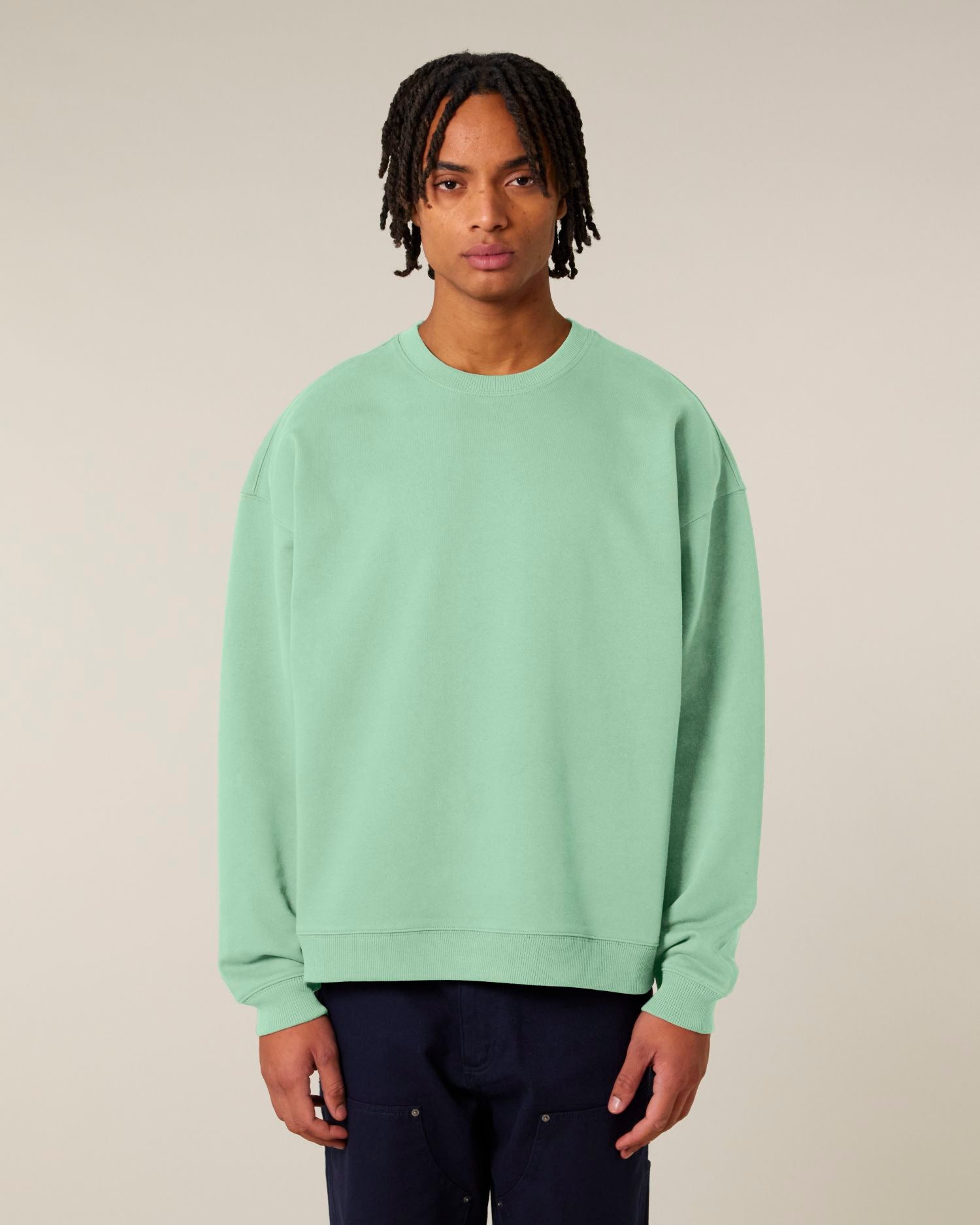 Oversized Organic Crewneck Sweatshirt | Radder 2.0 SASU025