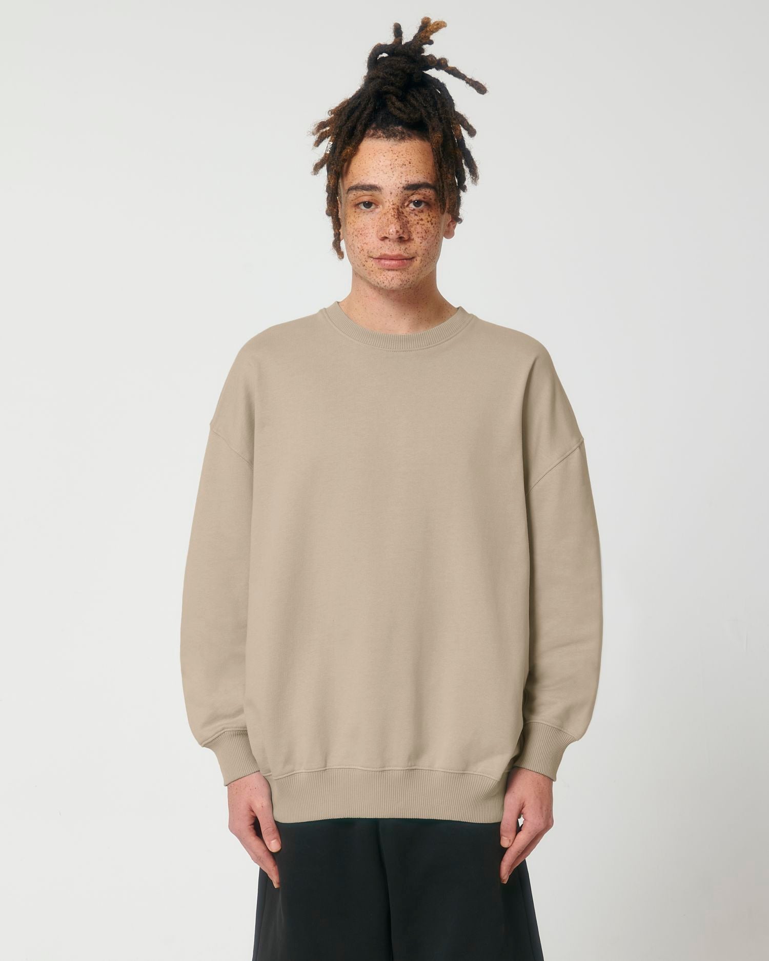 Oversized French Terry Crewneck 400 GSM | Ledger Dry SASU029