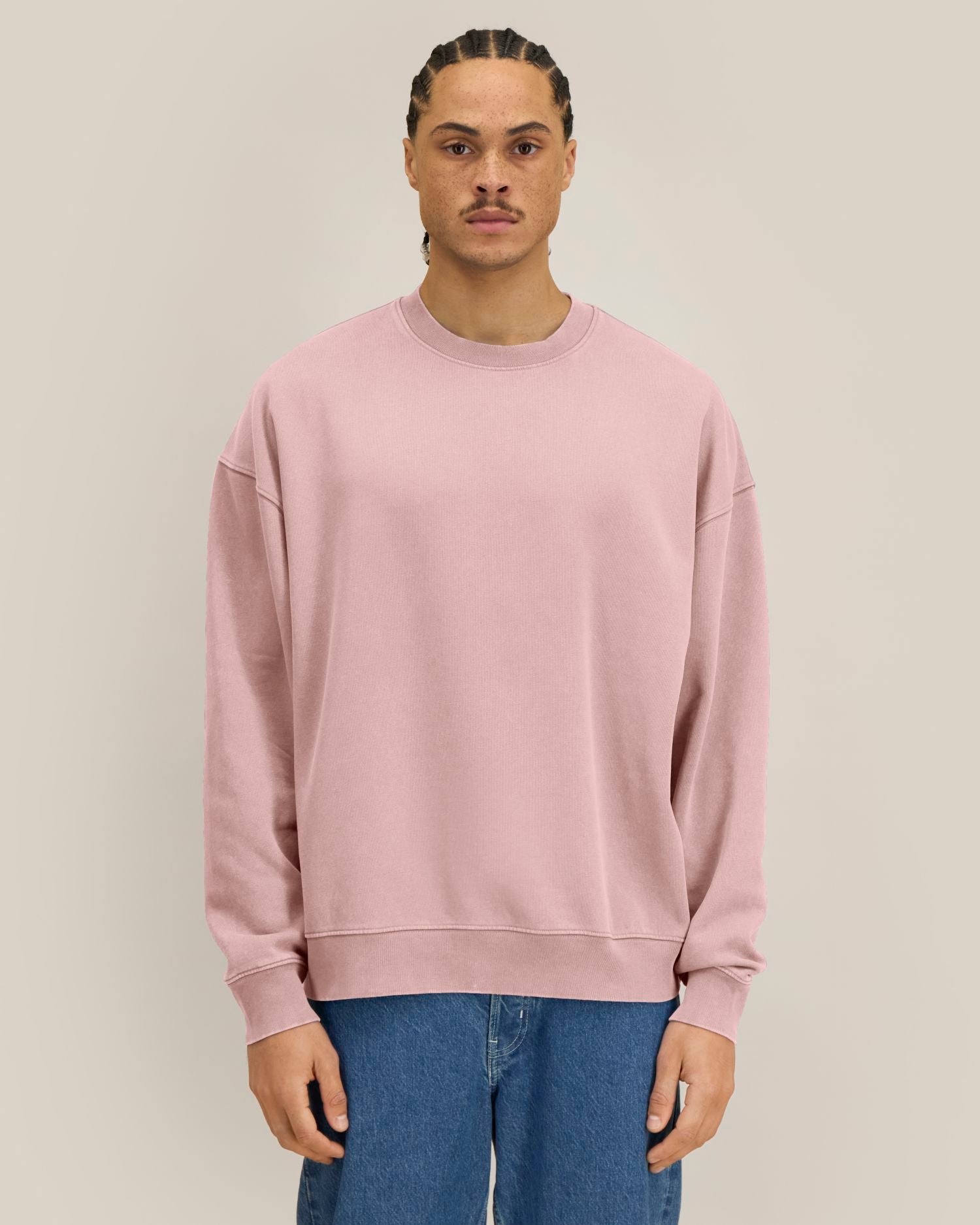 Garment-Dyed Crewneck Sweatshirt | Easer Vintage SASU043