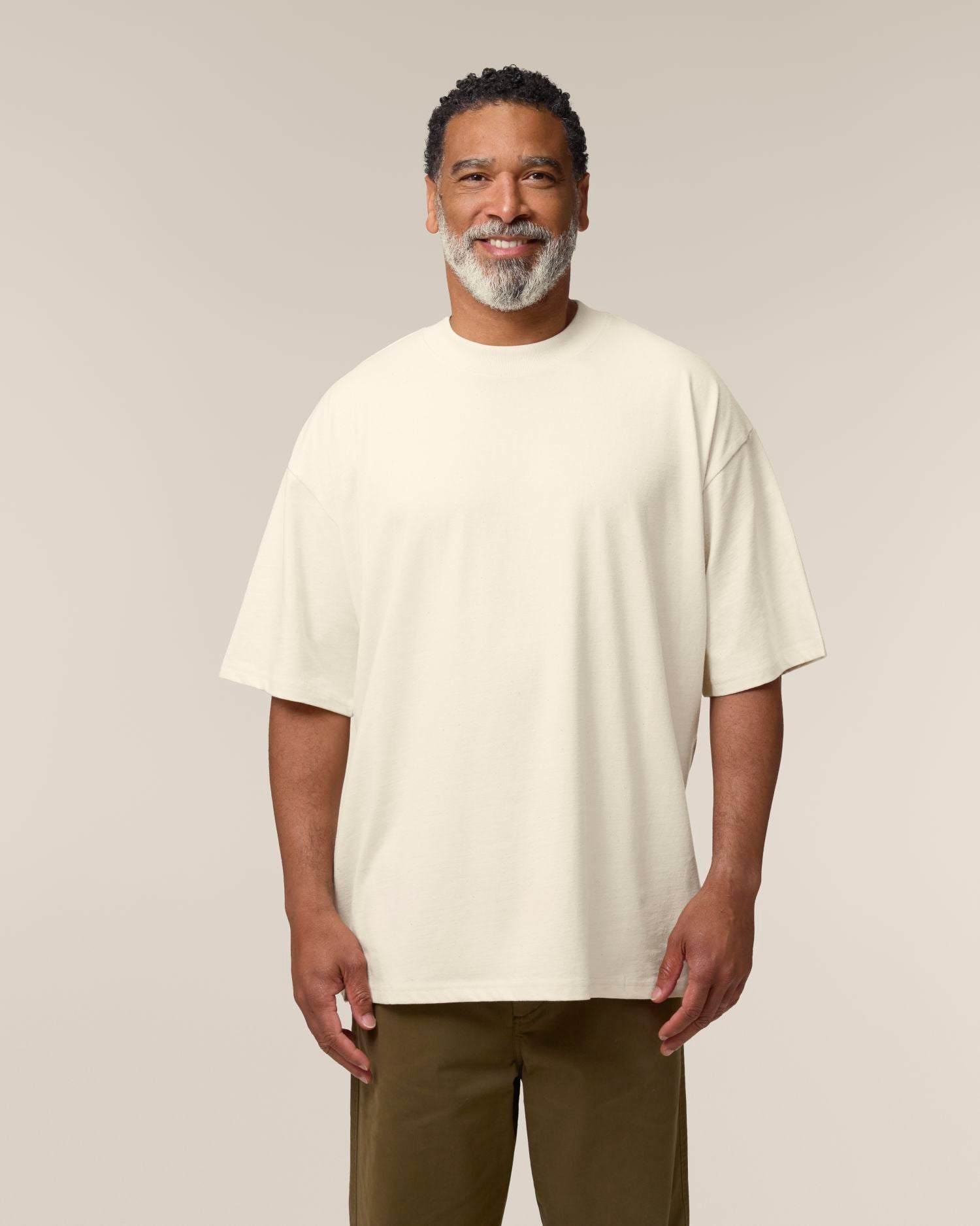 Oversized Mockneck Organic T-Shirt | Blaster 2.0 SATU020