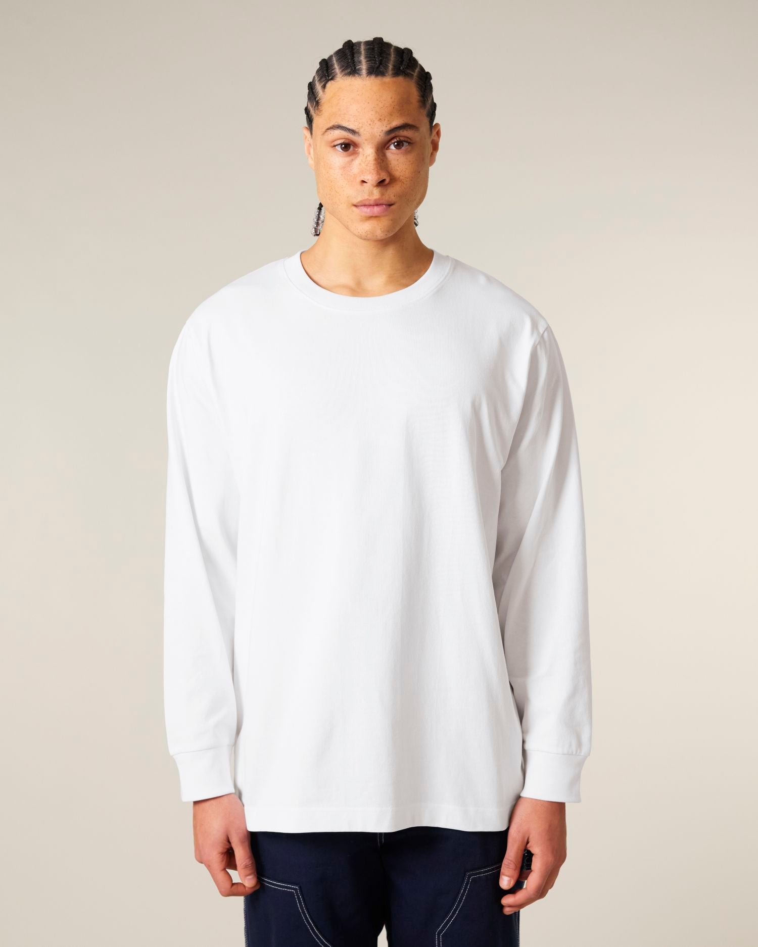 Heavyweight Organic Long Sleeve Tee | Freestyler Long Sleeve SATU023