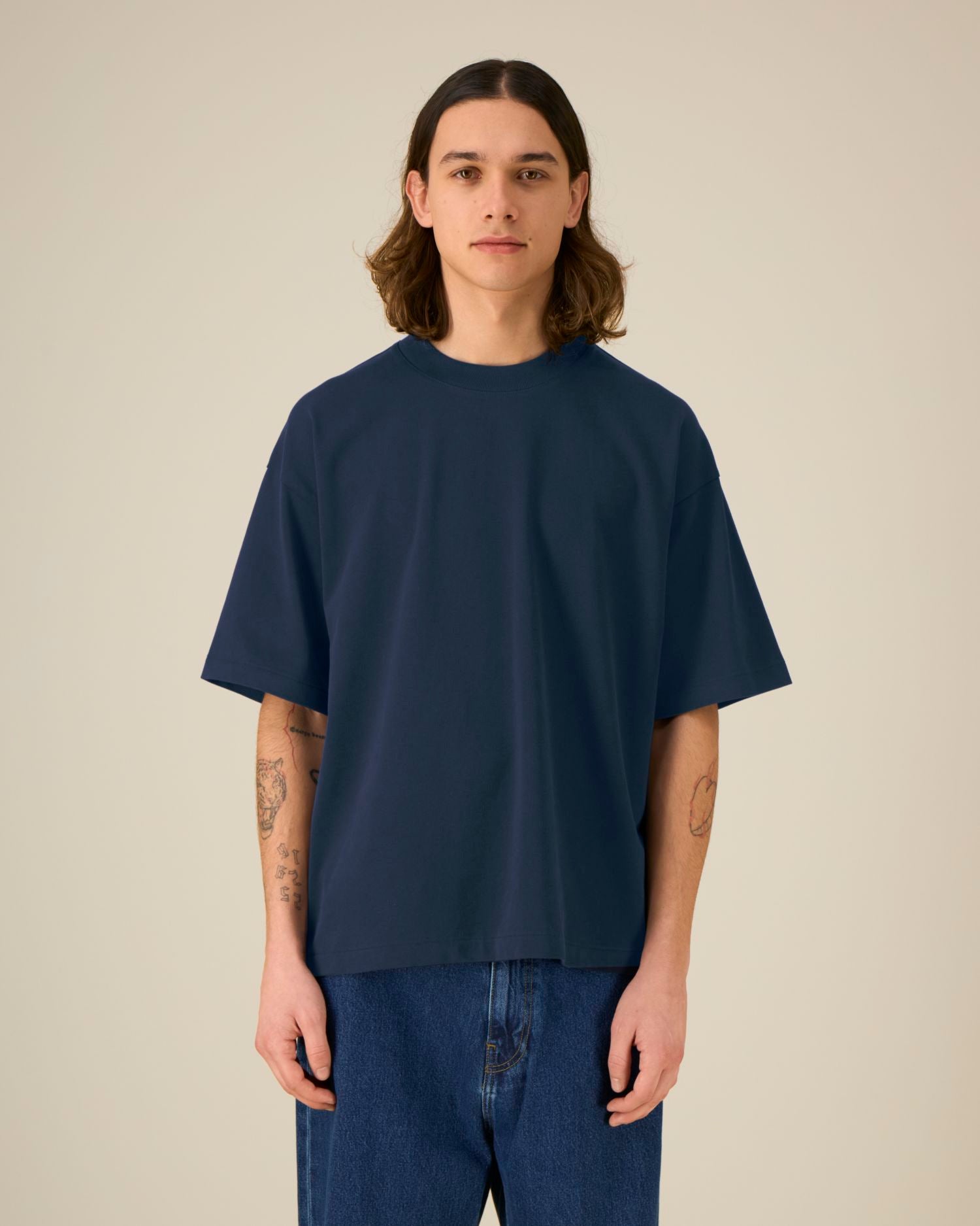 Oversized Boxy Heavyweight T-Shirt | Asher SATU039
