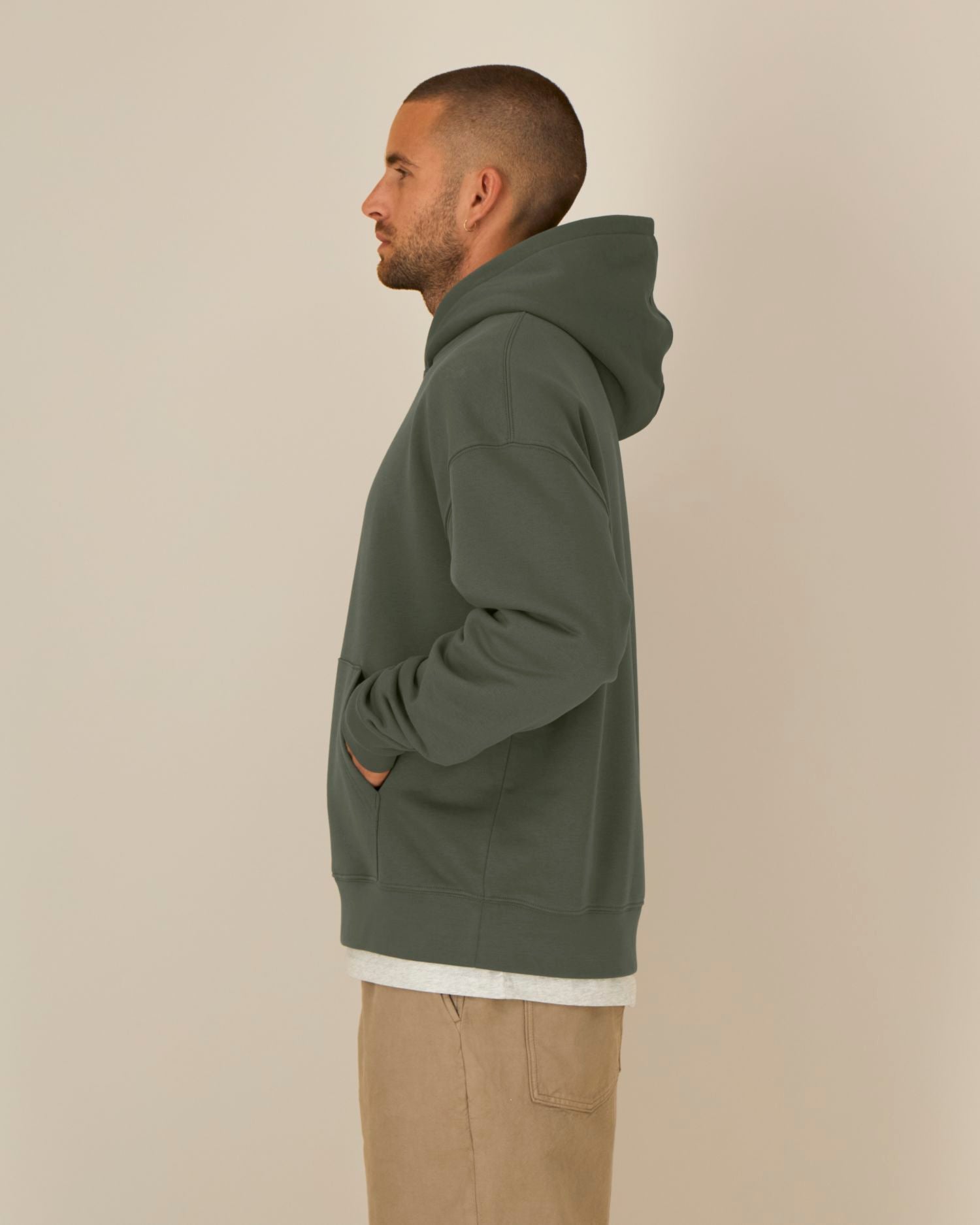 Relaxed Fit Organic Cotton Hoodie | Chaser SASU038