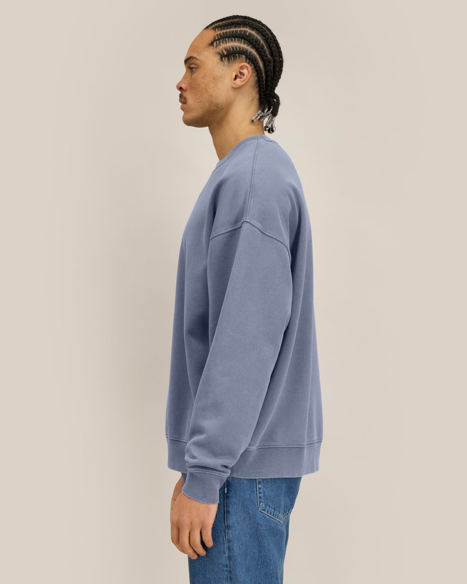 Garment-Dyed Crewneck Sweatshirt | Easer Vintage SASU043