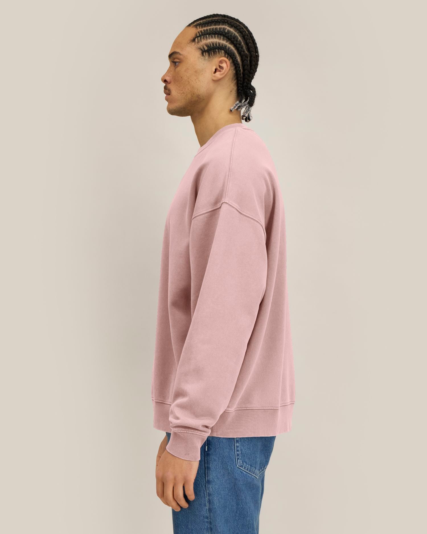 Garment-Dyed Crewneck Sweatshirt | Easer Vintage SASU043