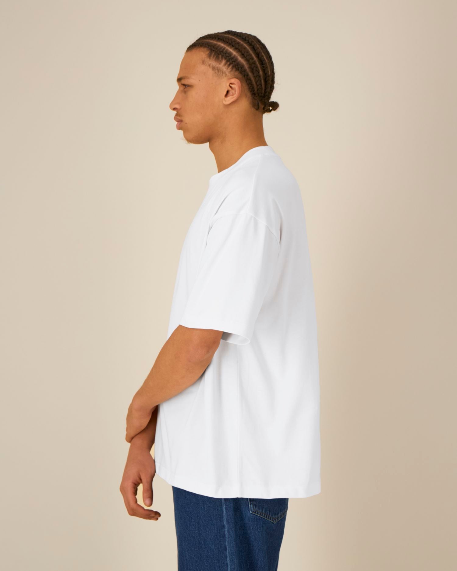 Oversized Boxy Heavyweight T-Shirt | Asher SATU039