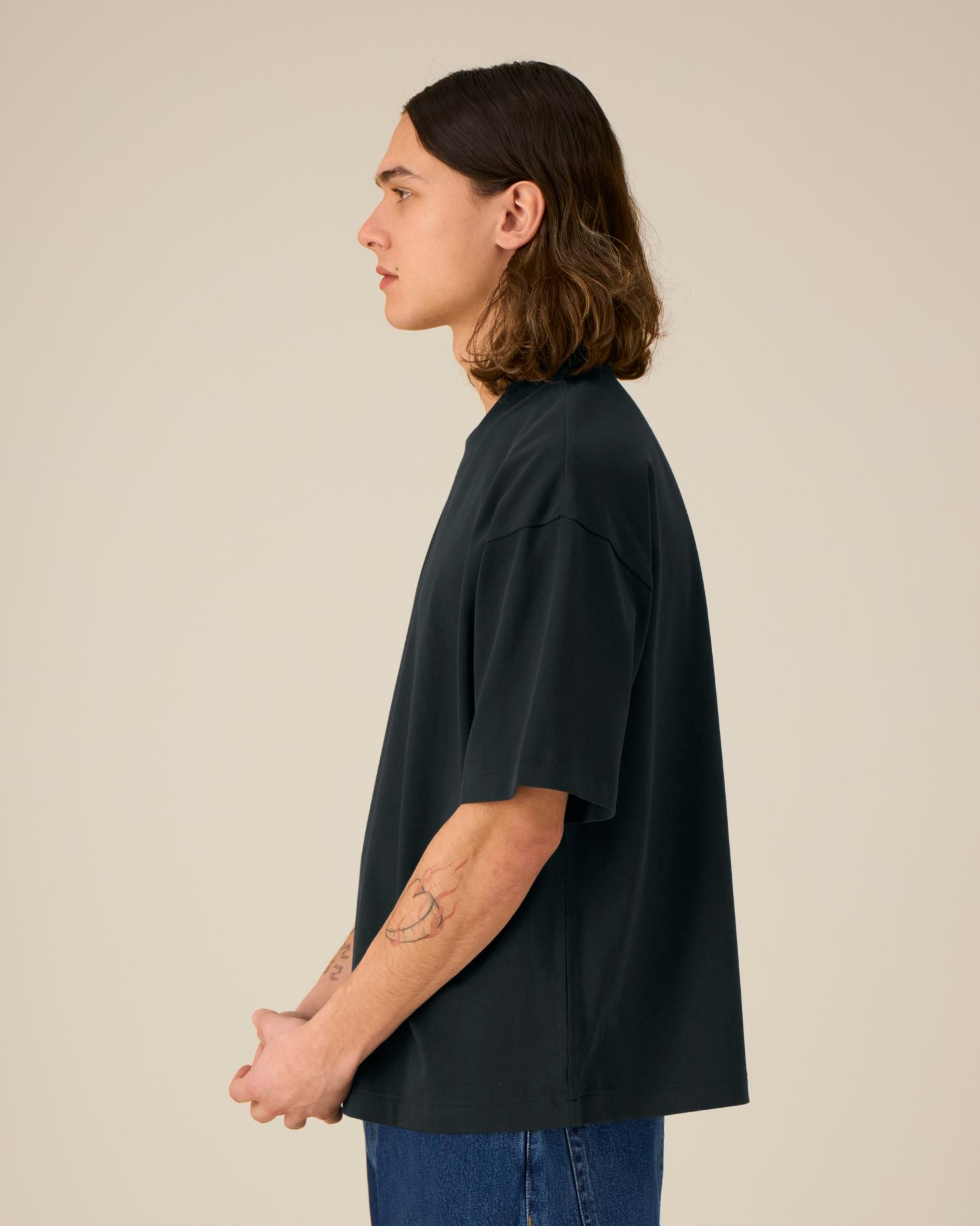 Oversized Boxy Heavyweight T-Shirt | Asher SATU039