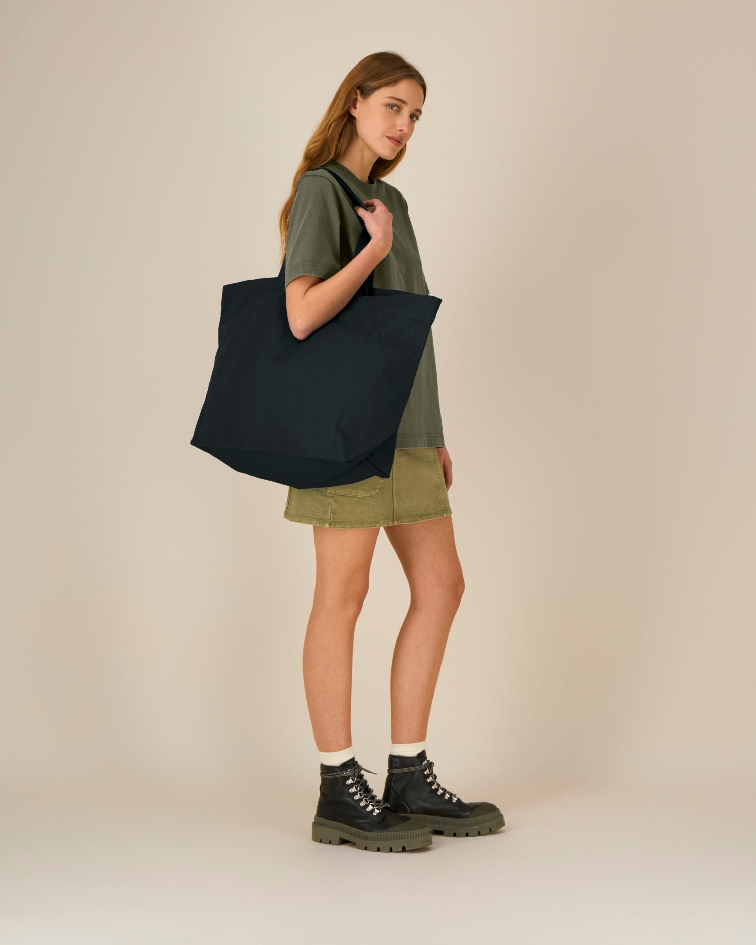Heavy Recycled Cotton Shopper Bag | Shopping Bag 2.0 SAAU046