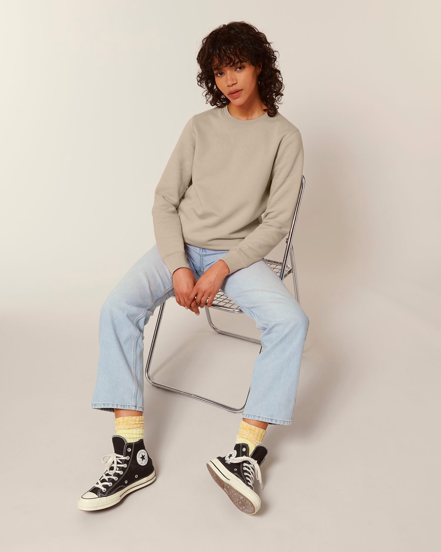Midweight Organic Crewneck Sweatshirt | Roller SASU010
