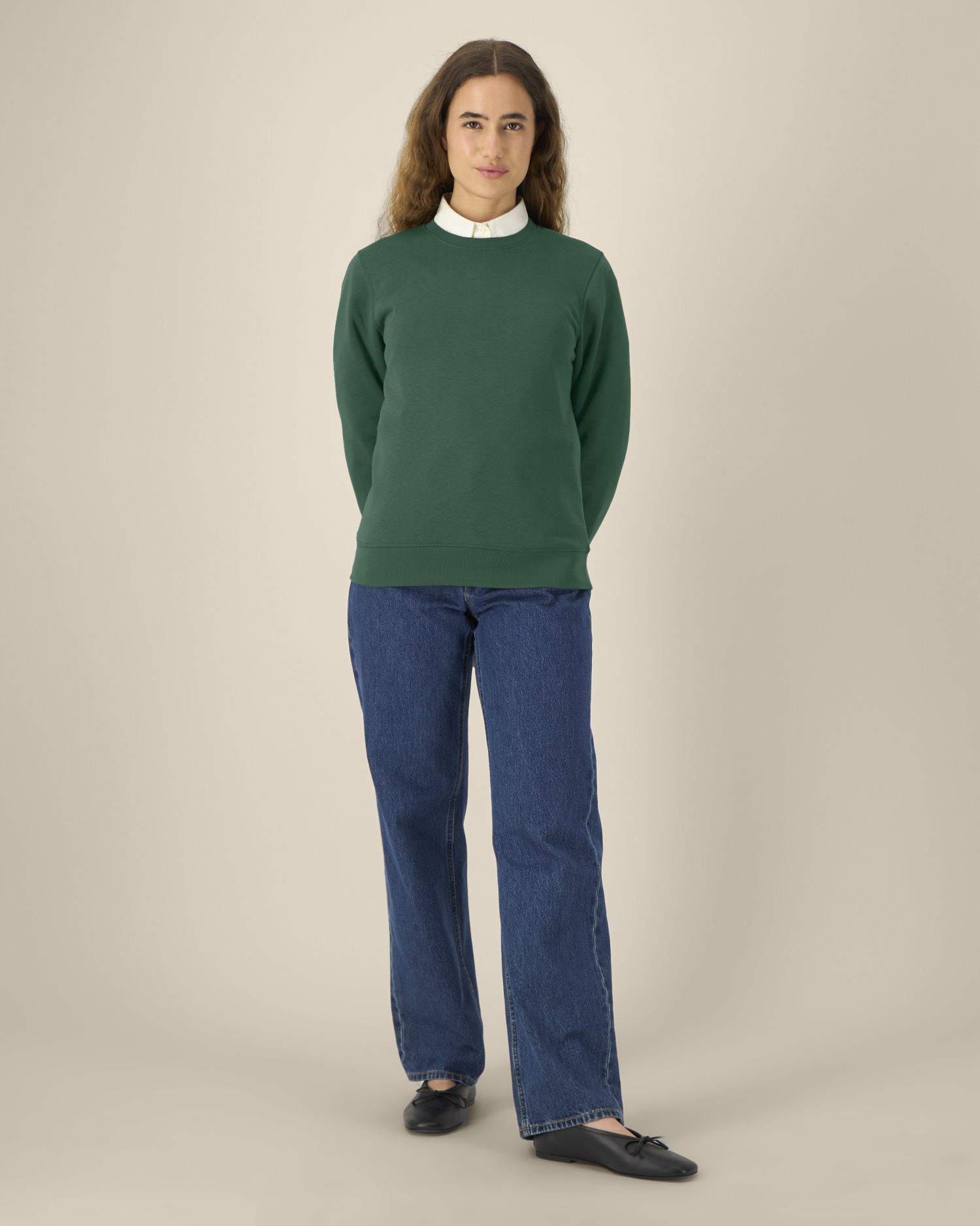 Midweight Organic Crewneck Sweatshirt | Roller SASU010