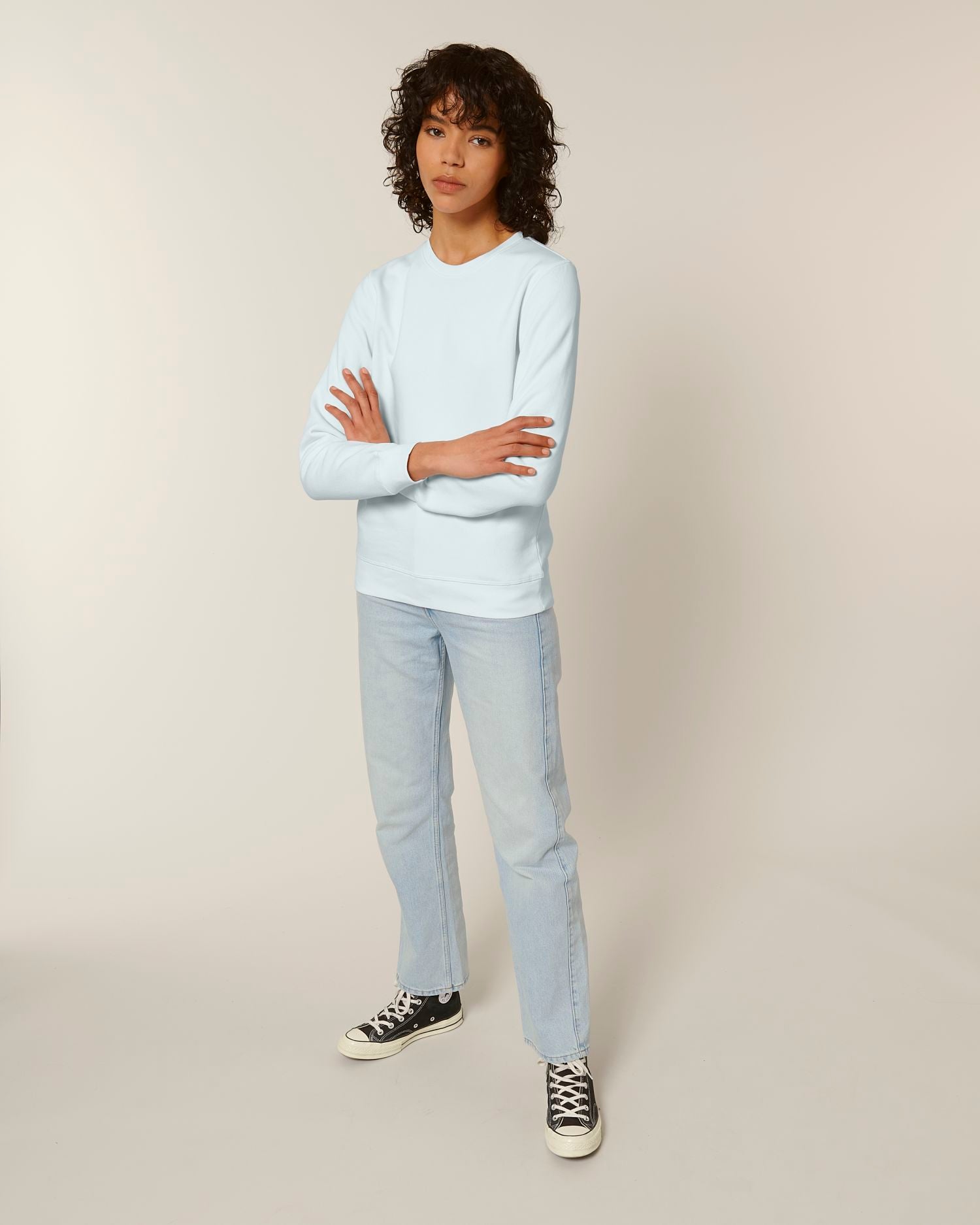 Midweight Organic Crewneck Sweatshirt | Roller SASU010
