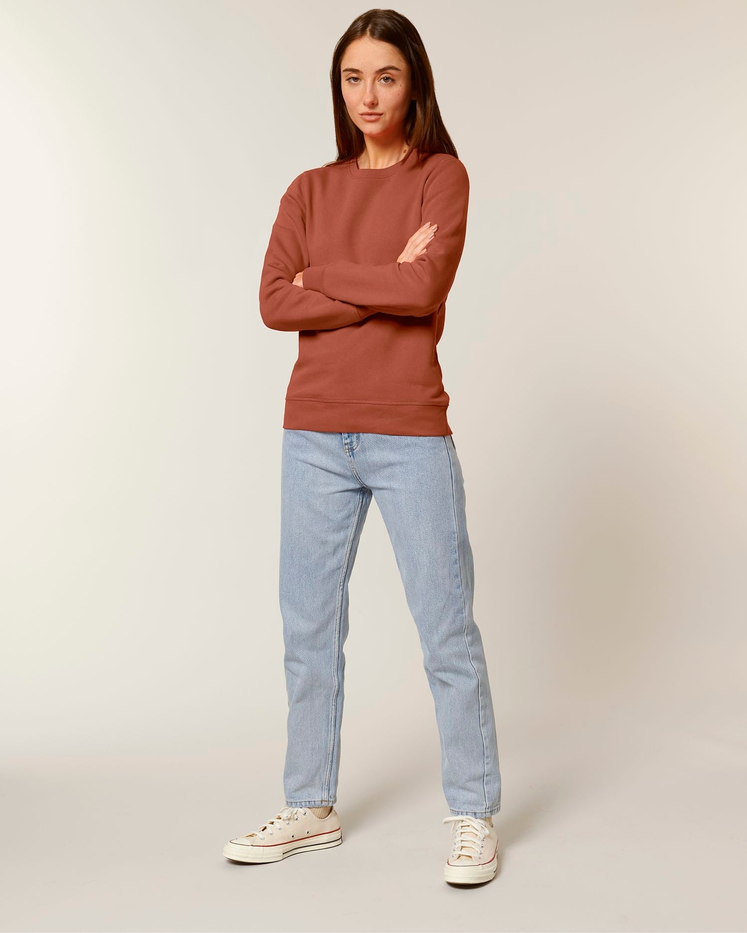 Midweight Organic Crewneck Sweatshirt | Roller SASU010