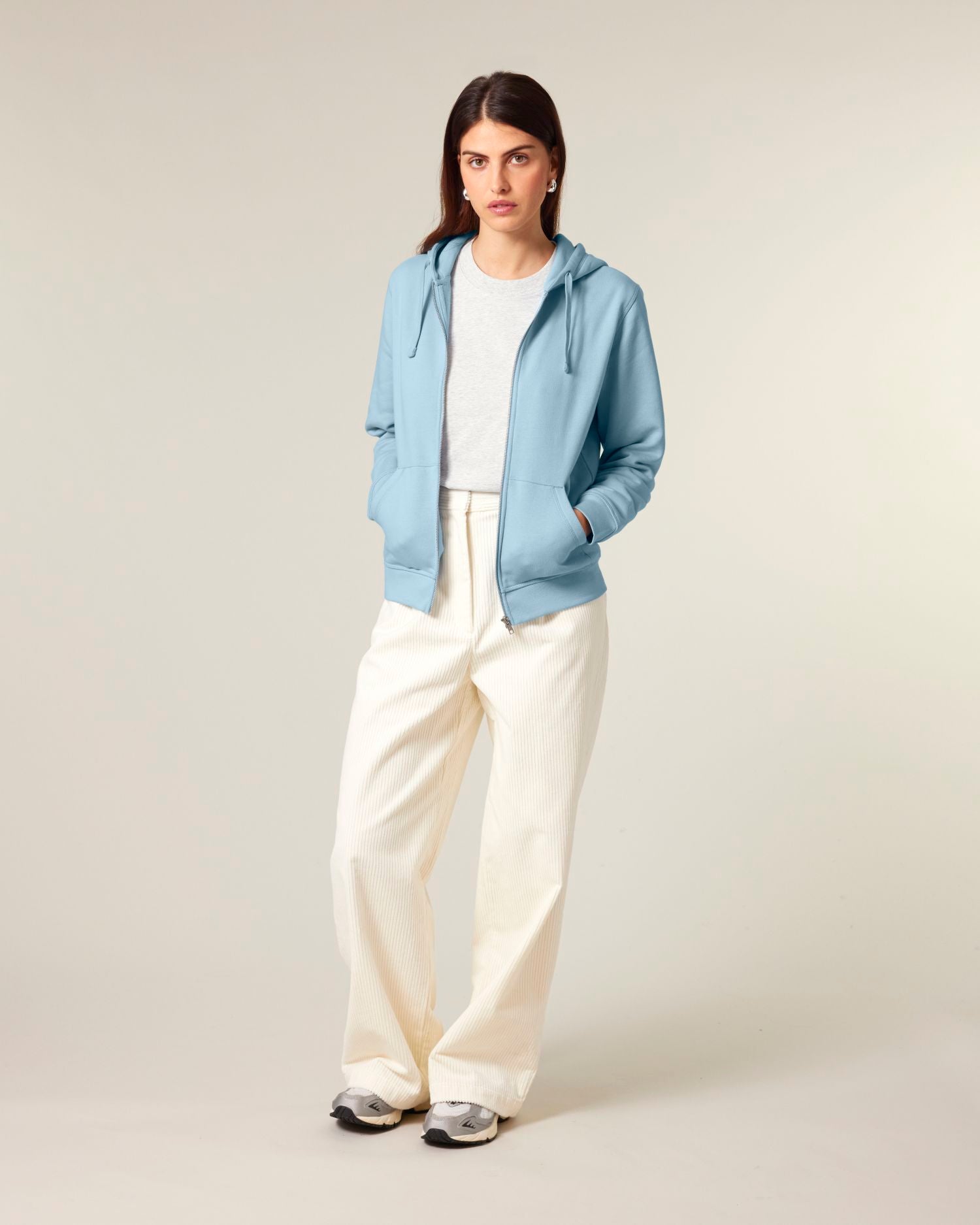 Midweight Organic Zip-Up Hoodie | Mixer SASU011