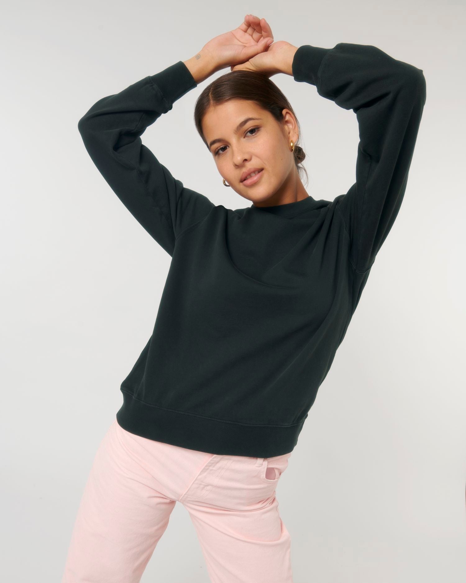 French Terry Crewneck Sweatshirt | Matcher SASU014