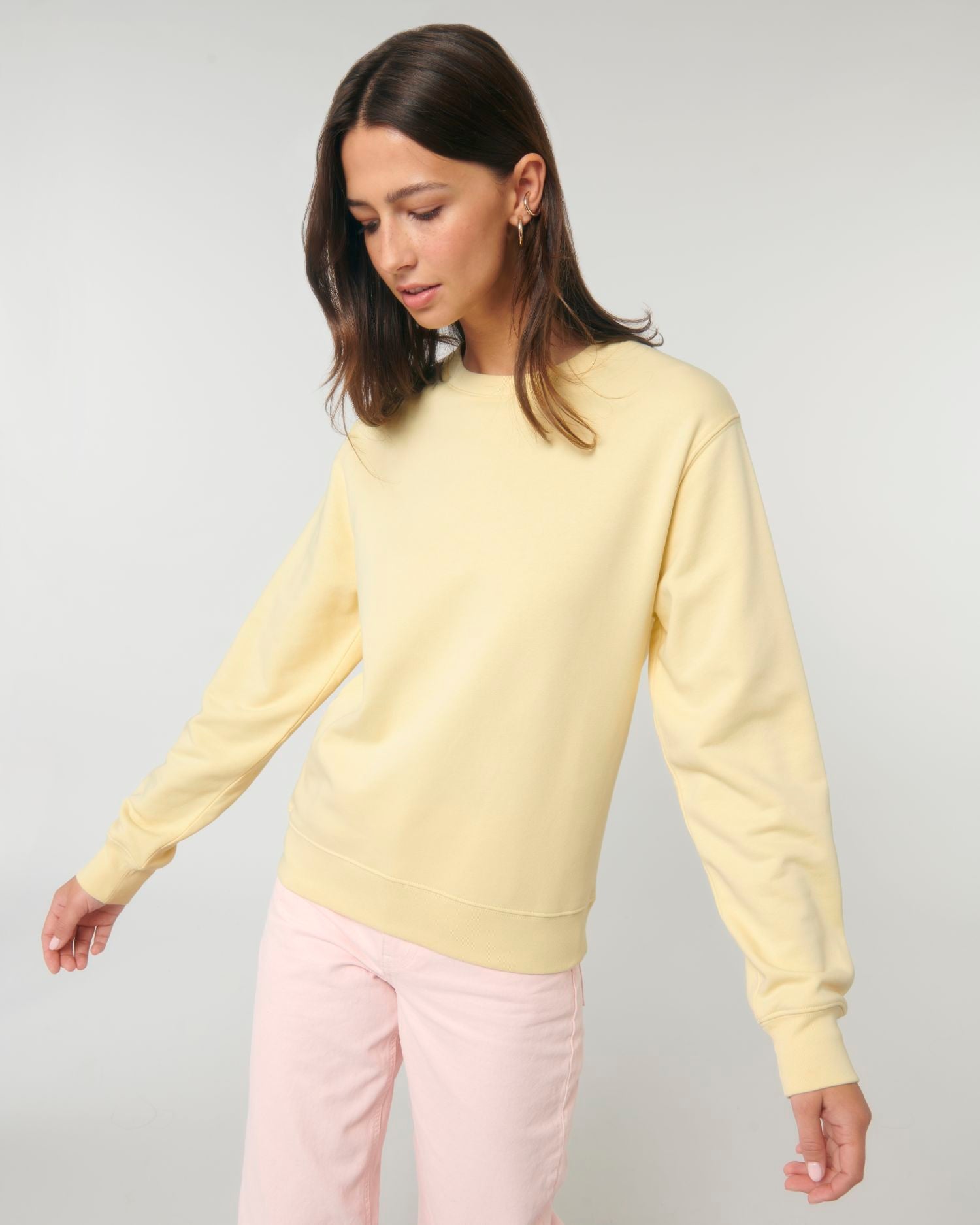 French Terry Crewneck Sweatshirt | Matcher SASU014