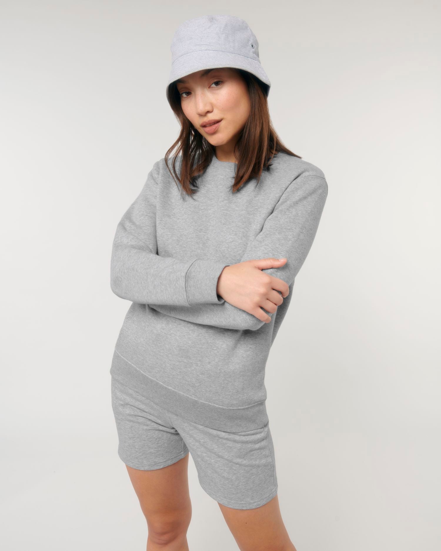 French Terry Crewneck Sweatshirt | Matcher SASU014