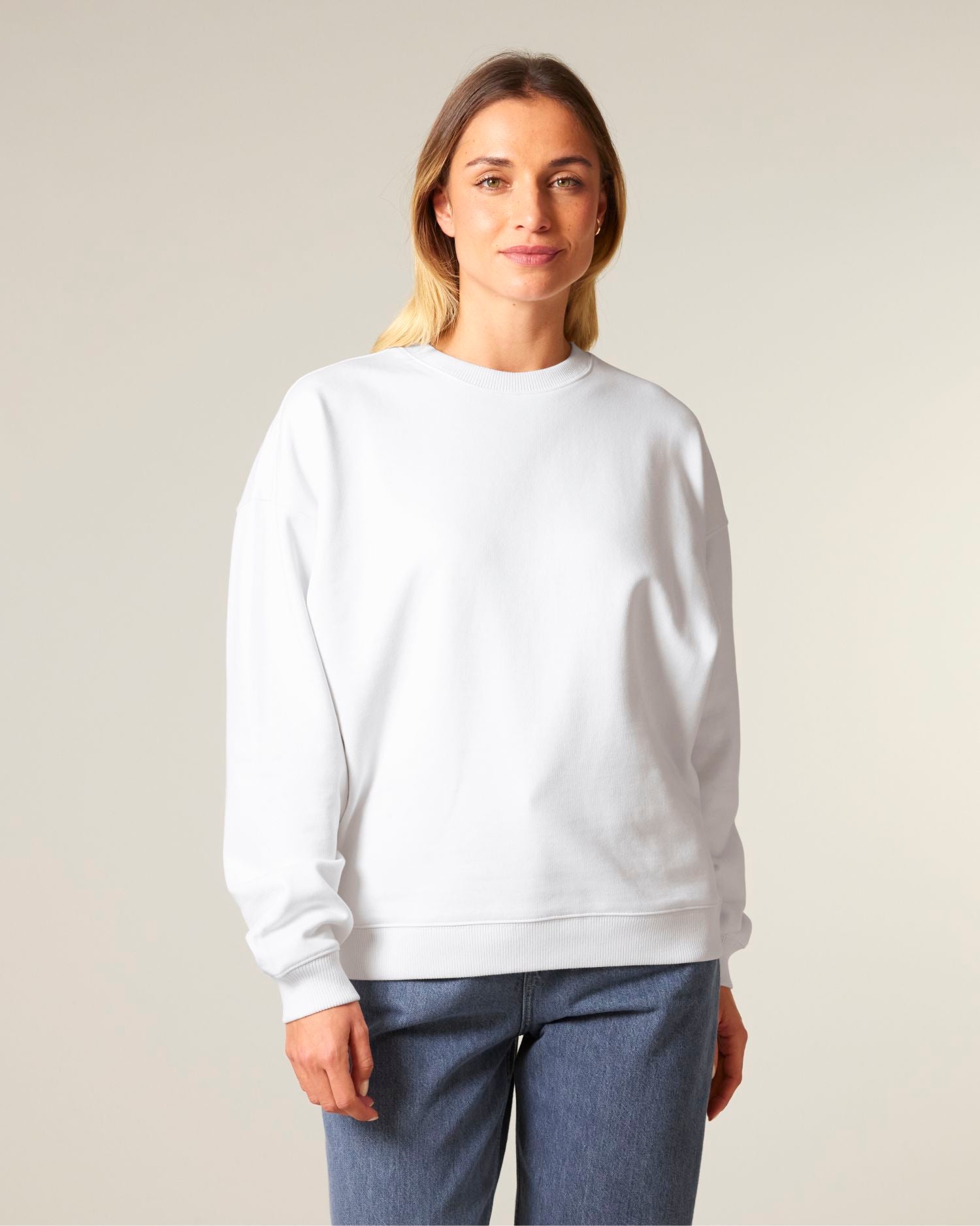 Oversized Organic Crewneck Sweatshirt | Radder 2.0 SASU025