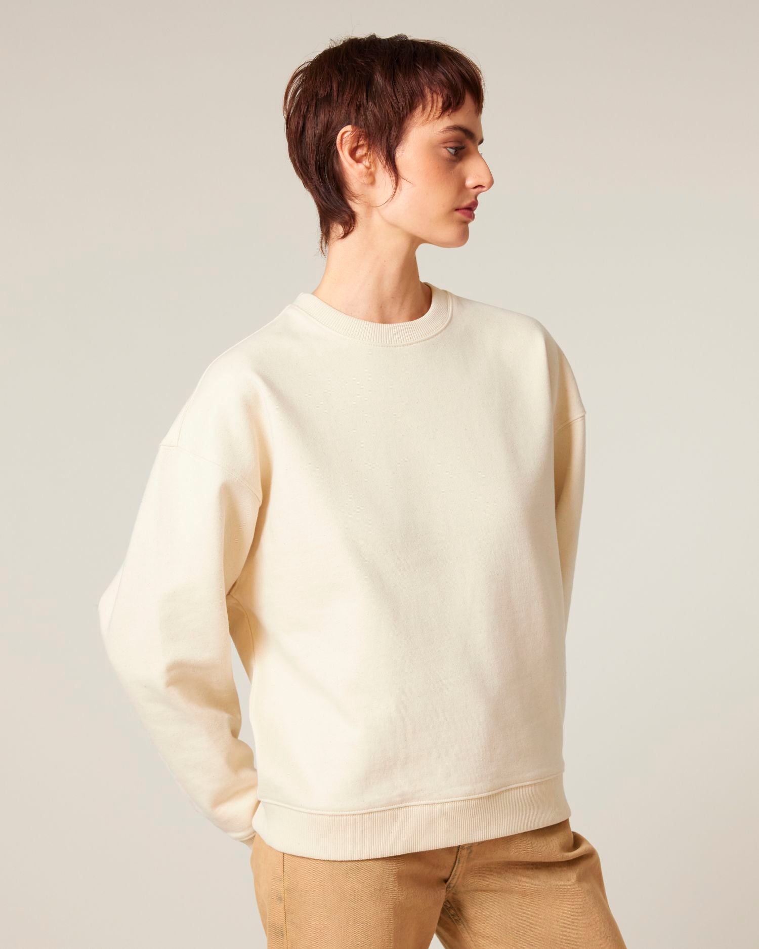 Oversized Organic Crewneck Sweatshirt | Radder 2.0 SASU025