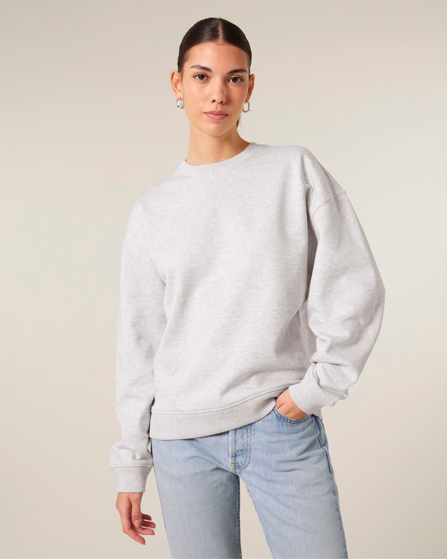 Oversized Organic Crewneck Sweatshirt | Radder 2.0 SASU025