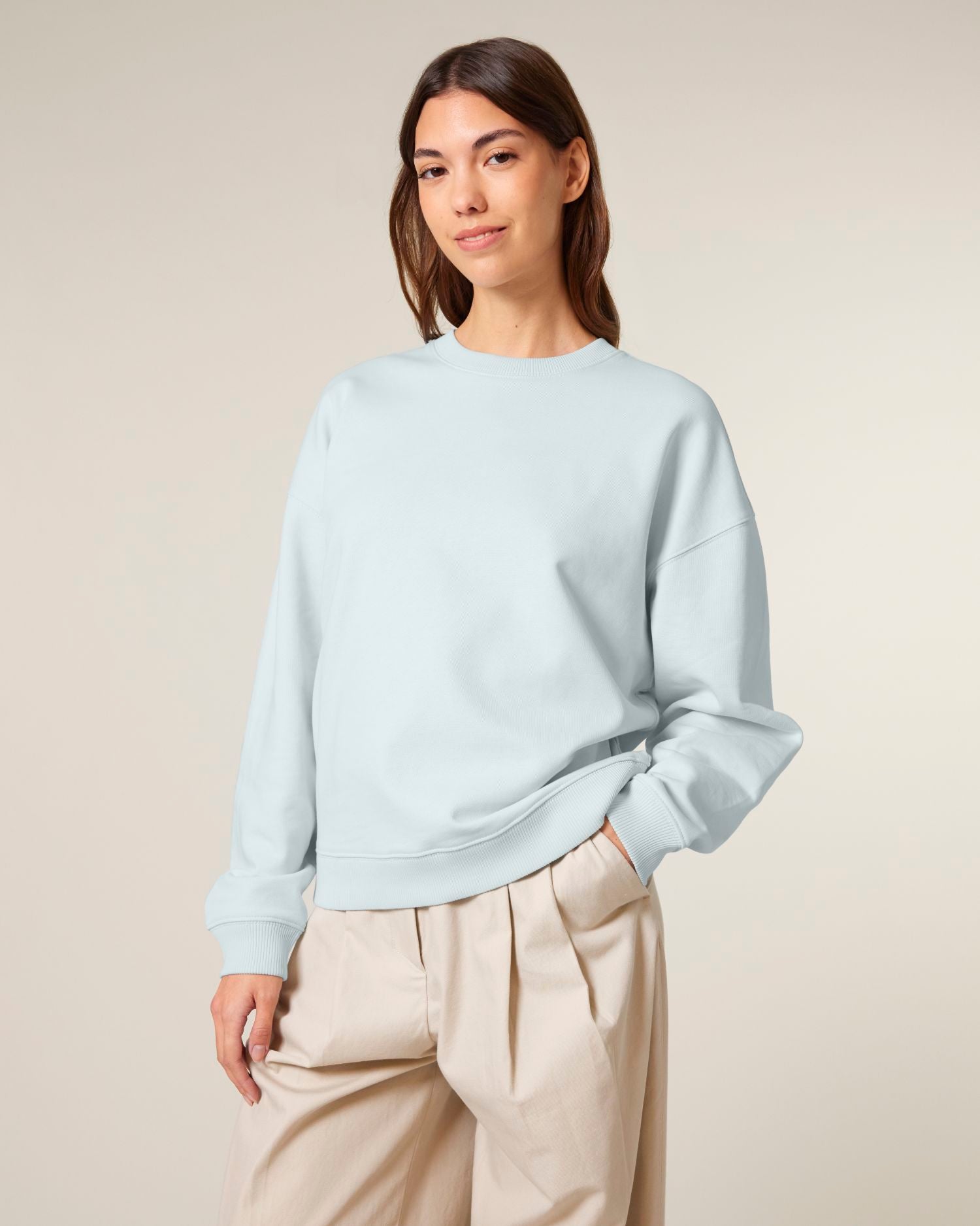 Oversized Organic Crewneck Sweatshirt | Radder 2.0 SASU025