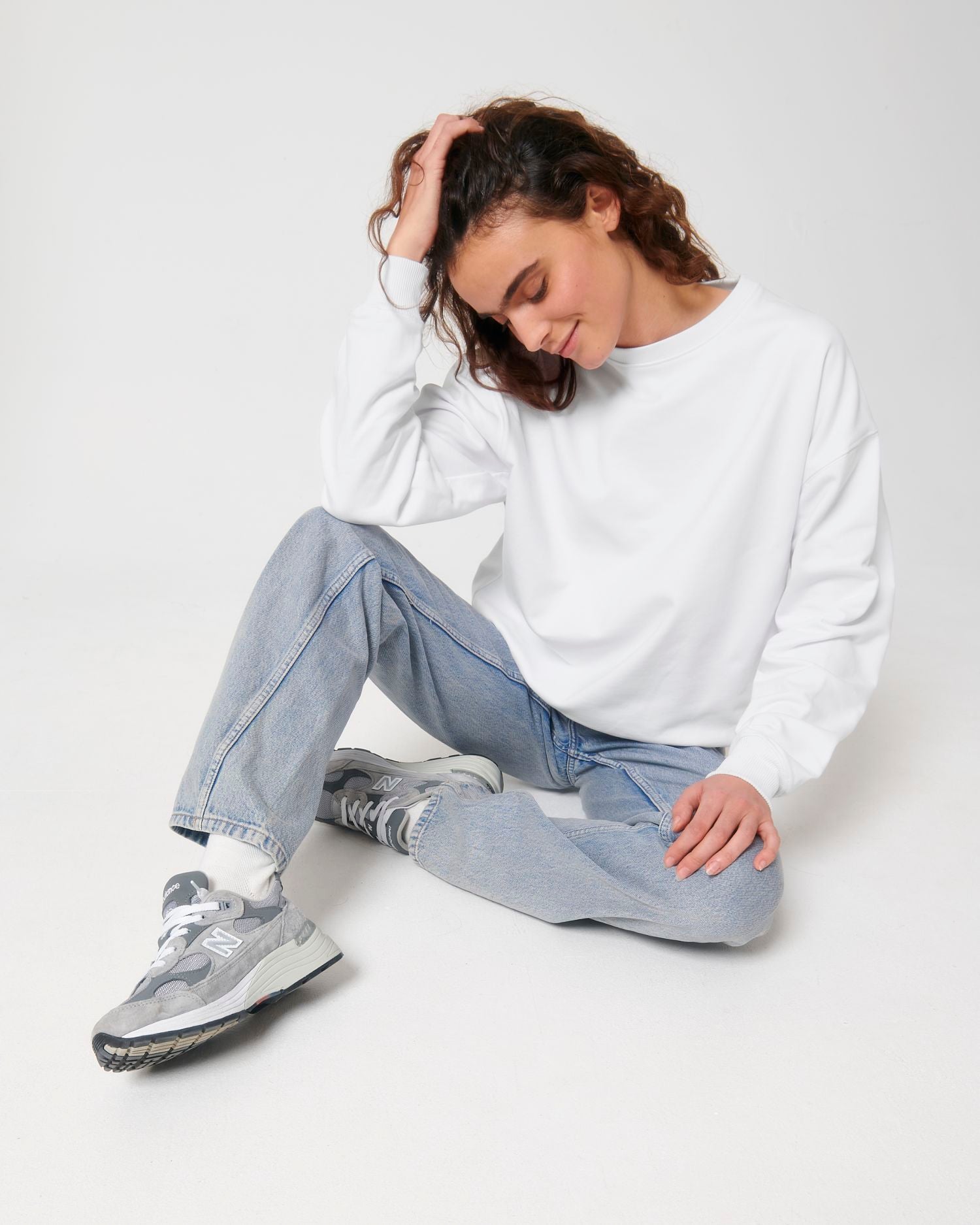 Oversized French Terry Crewneck 400 GSM | Ledger Dry SASU029