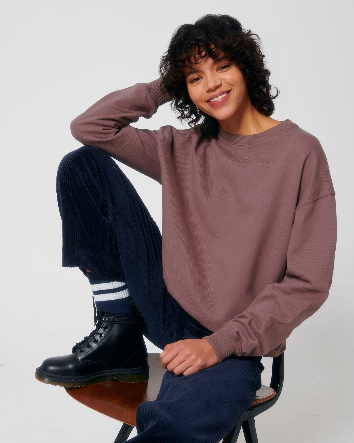 Oversized French Terry Crewneck 400 GSM | Ledger Dry SASU029