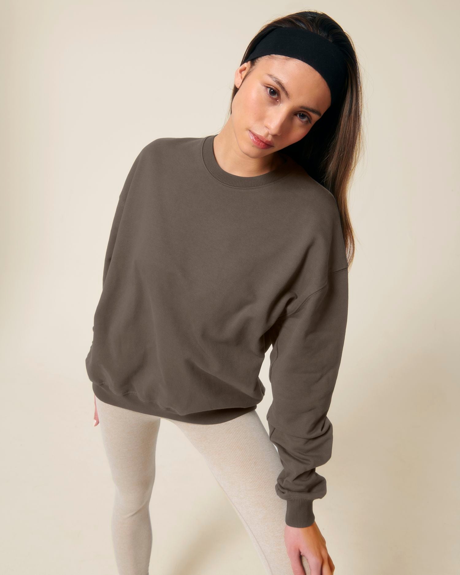 Oversized French Terry Crewneck 400 GSM | Ledger Dry SASU029
