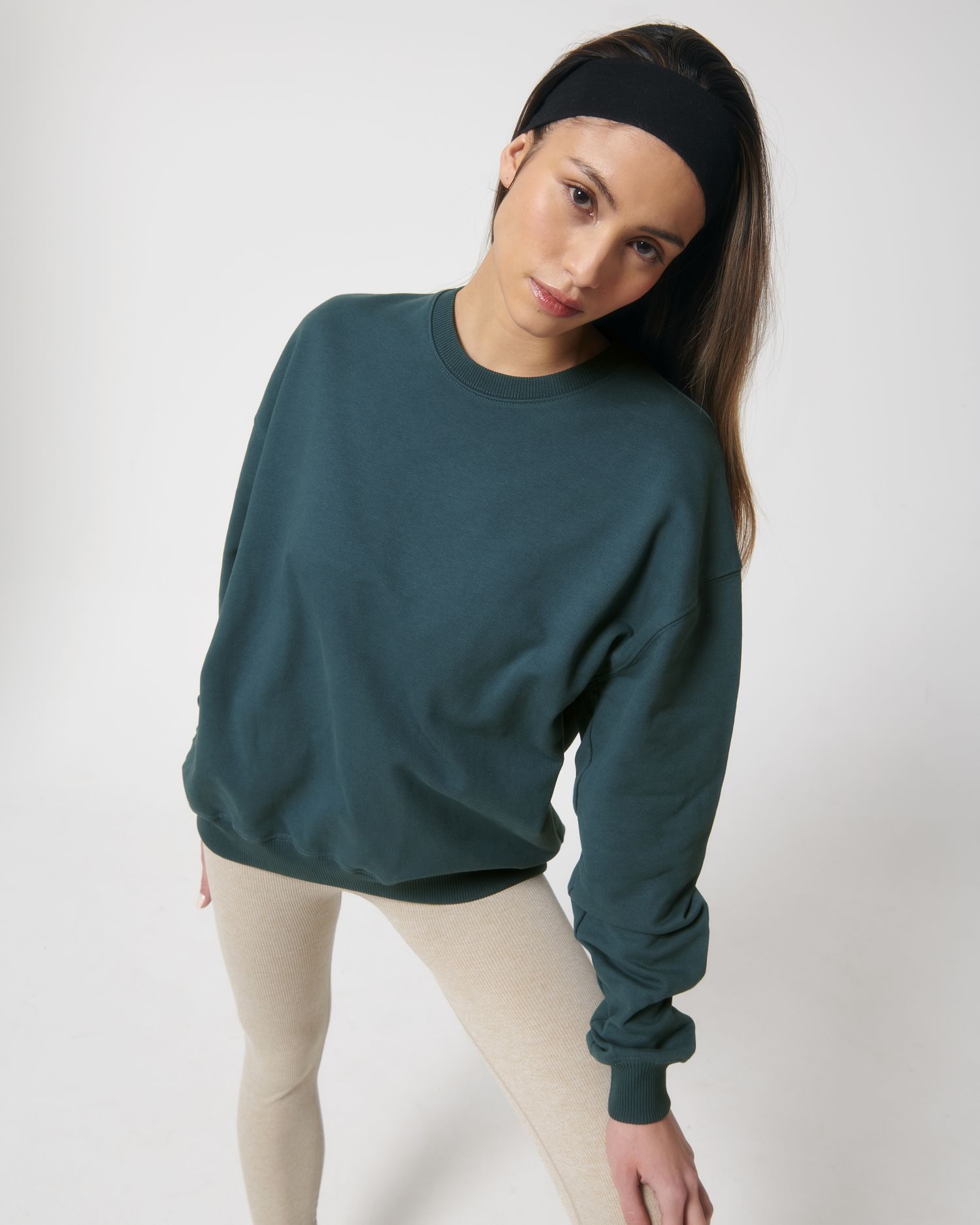 Oversized French Terry Crewneck 400 GSM | Ledger Dry SASU029
