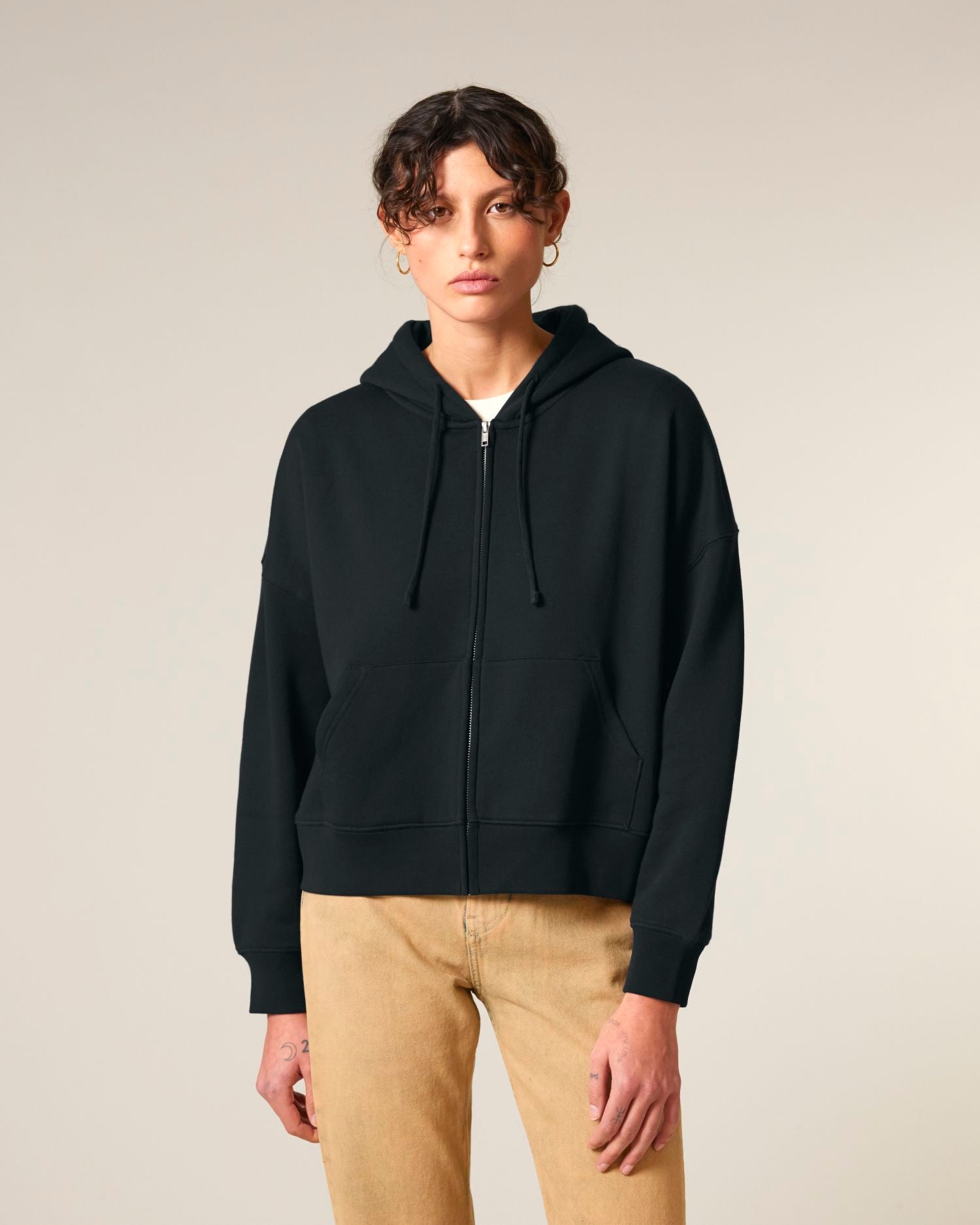 Women's Organic Zip-Up Hoodie | Stella Ida SASW037