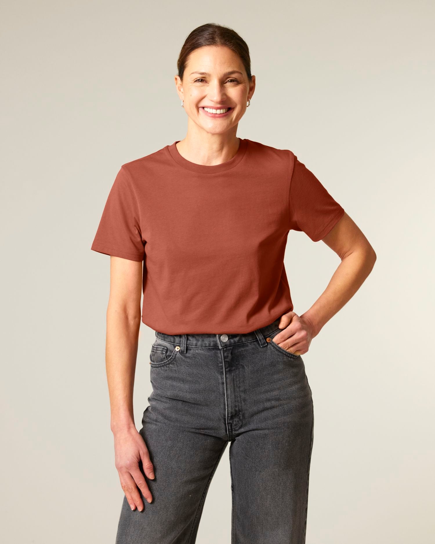 Lightweight Organic Cotton T-Shirt | Crafter SATU007