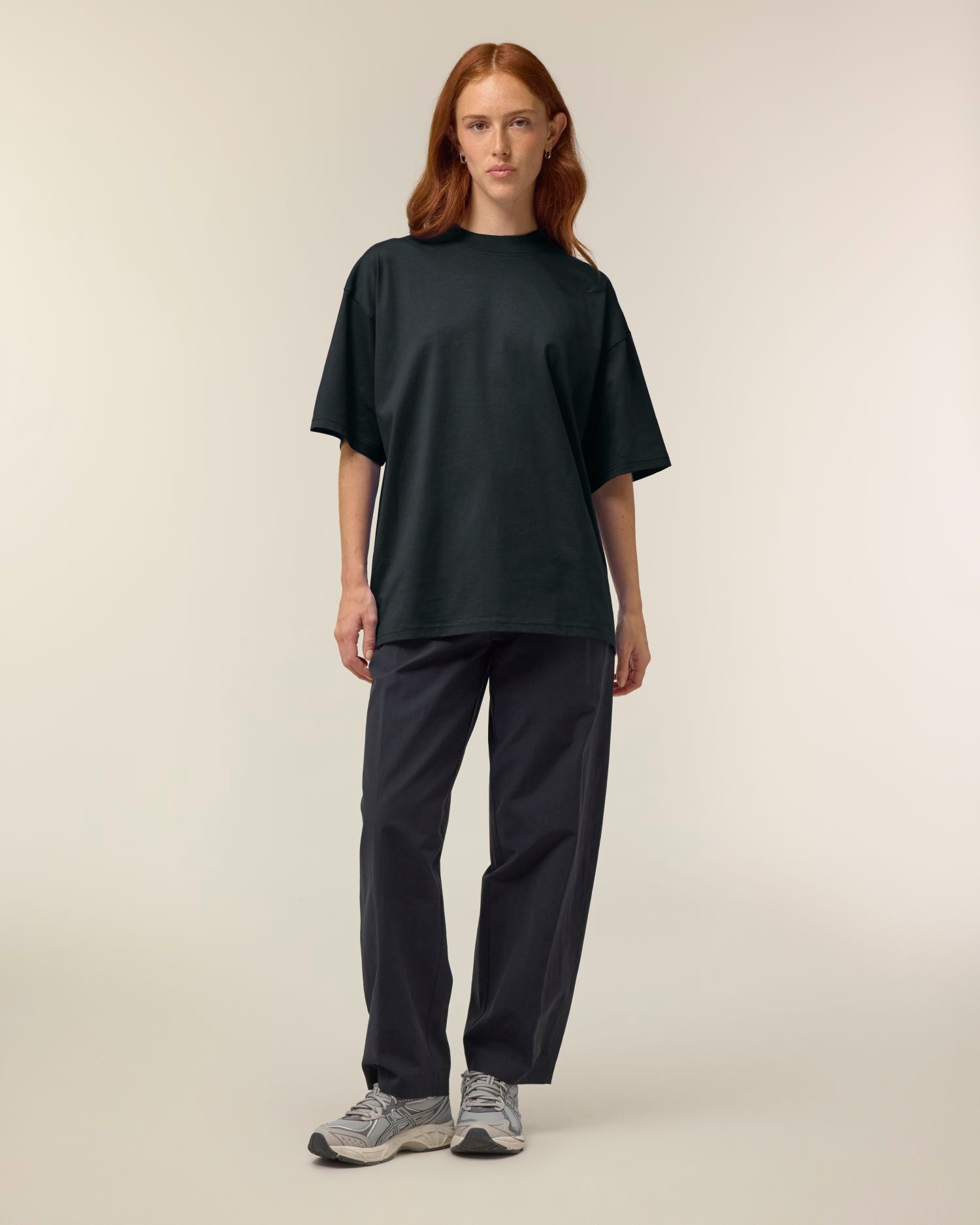 Oversized Mockneck Organic T-Shirt | Blaster 2.0 SATU020