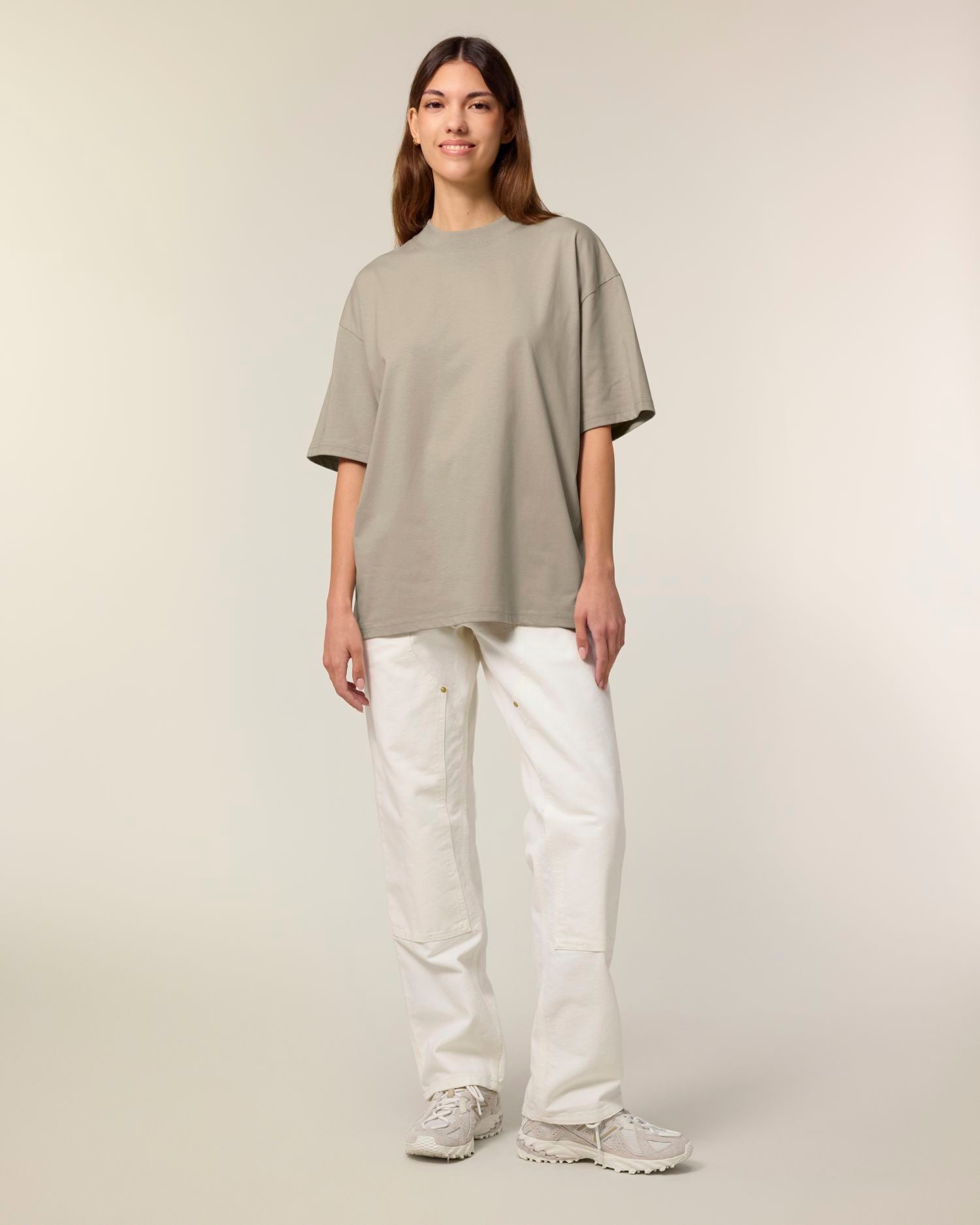 Oversized Mockneck Organic T-Shirt | Blaster 2.0 SATU020