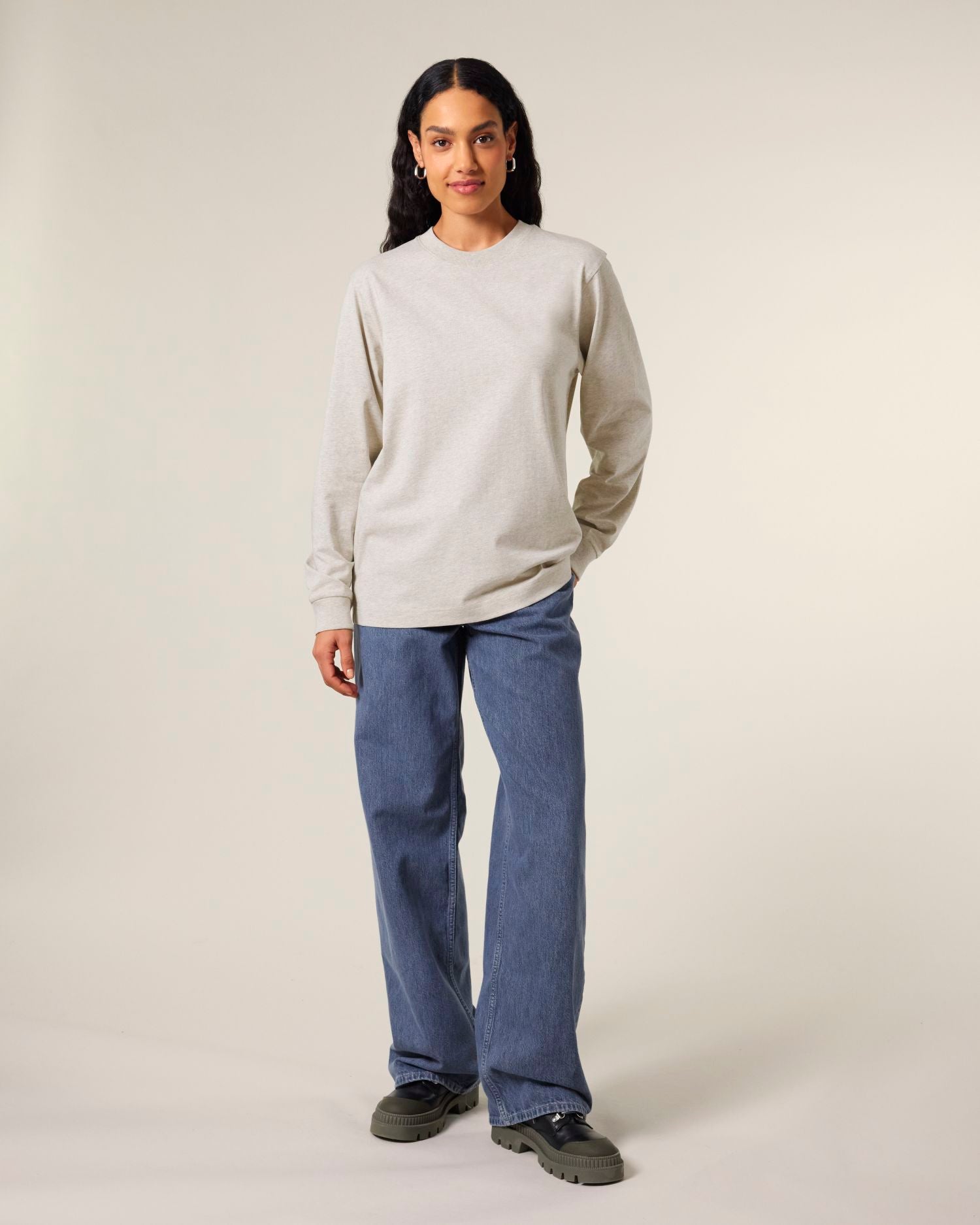 Heavyweight Organic Long Sleeve Tee | Freestyler Long Sleeve SATU023