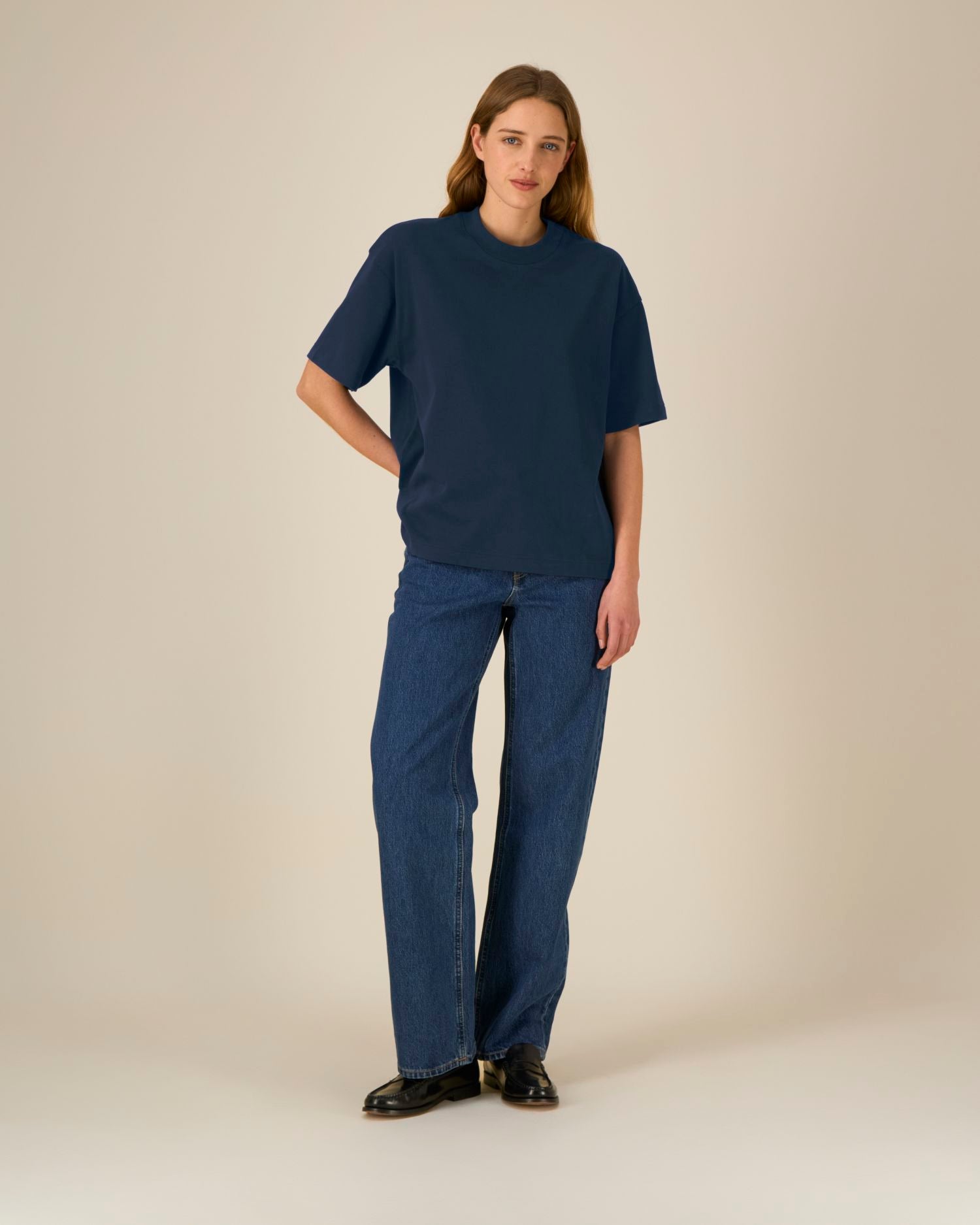 Oversized Boxy Heavyweight T-Shirt | Asher SATU039