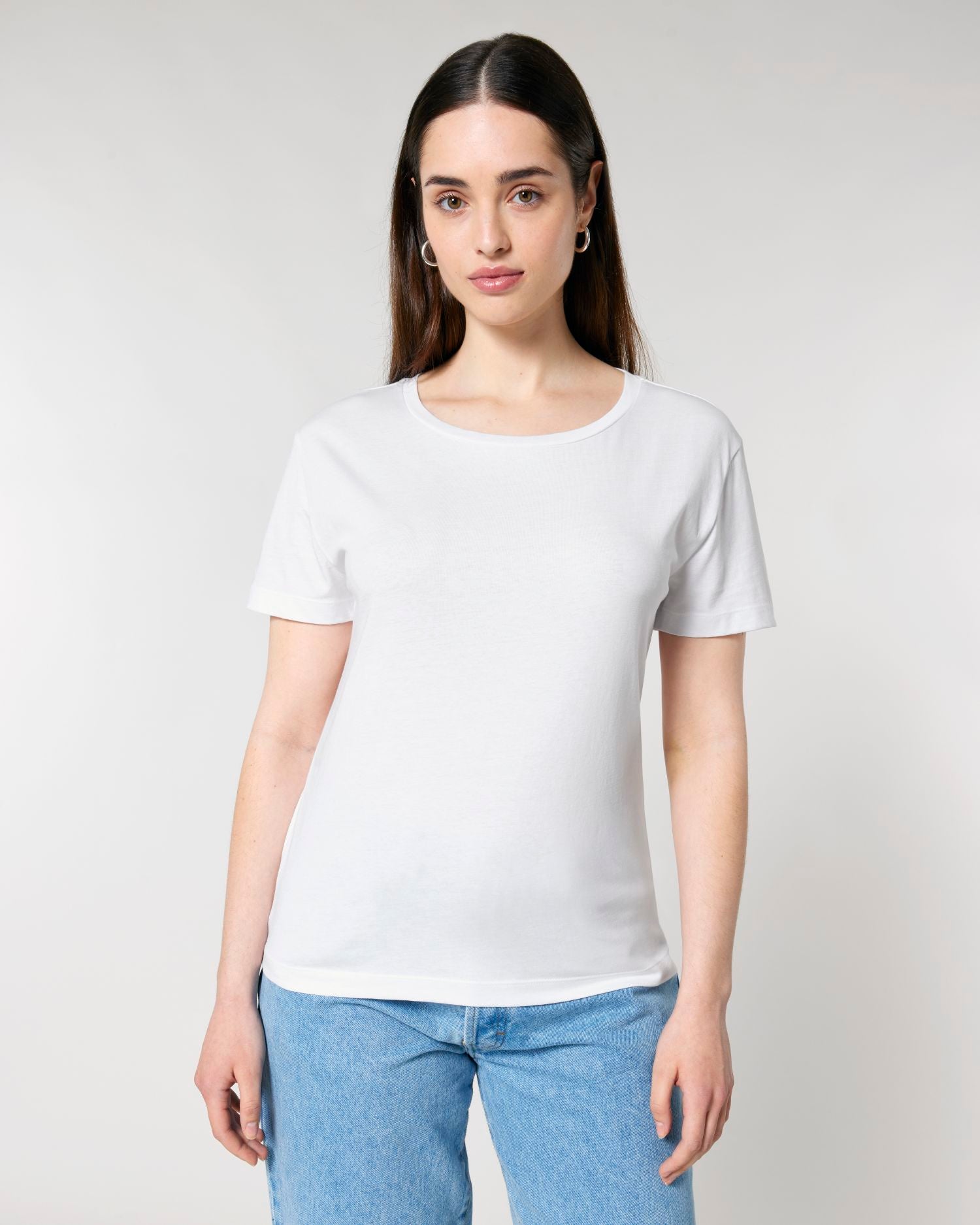 Women's Scoop Neck Organic T-Shirt | Stella Serena SATW008