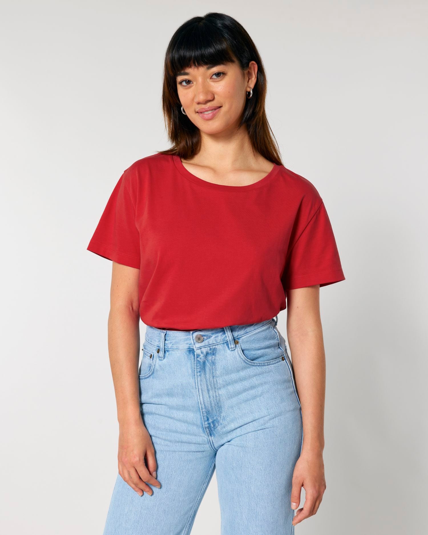 Women's Scoop Neck Organic T-Shirt | Stella Serena SATW008