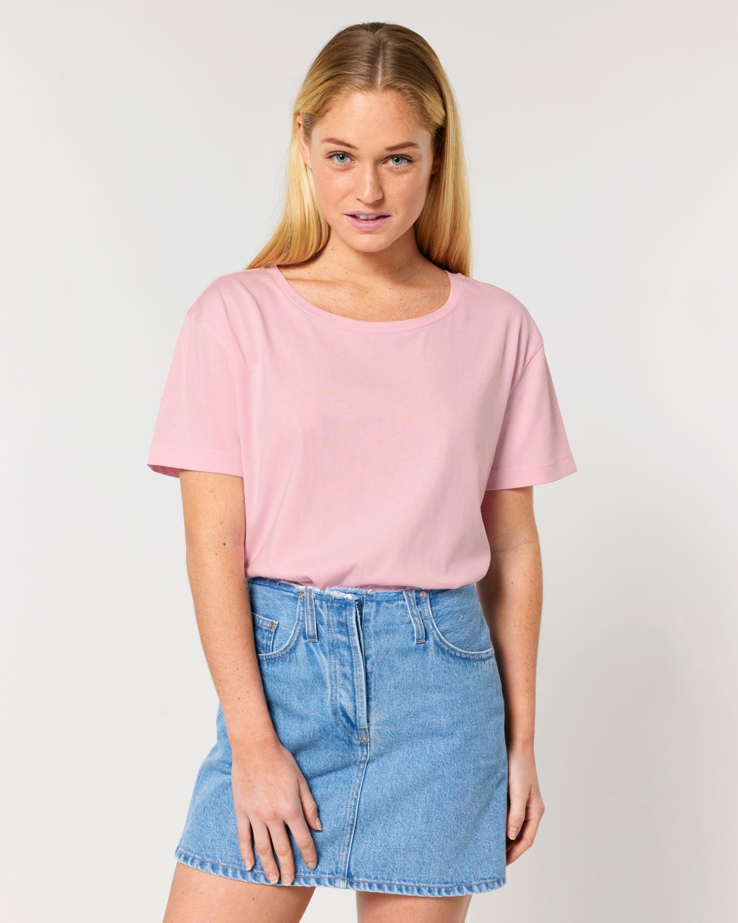 Women's Scoop Neck Organic T-Shirt | Stella Serena SATW008